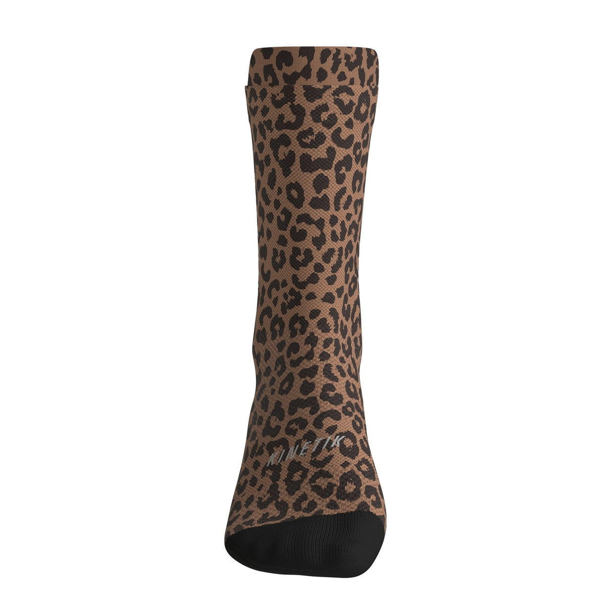 chaussettes de trail running fullkross socks leopard tiramisu