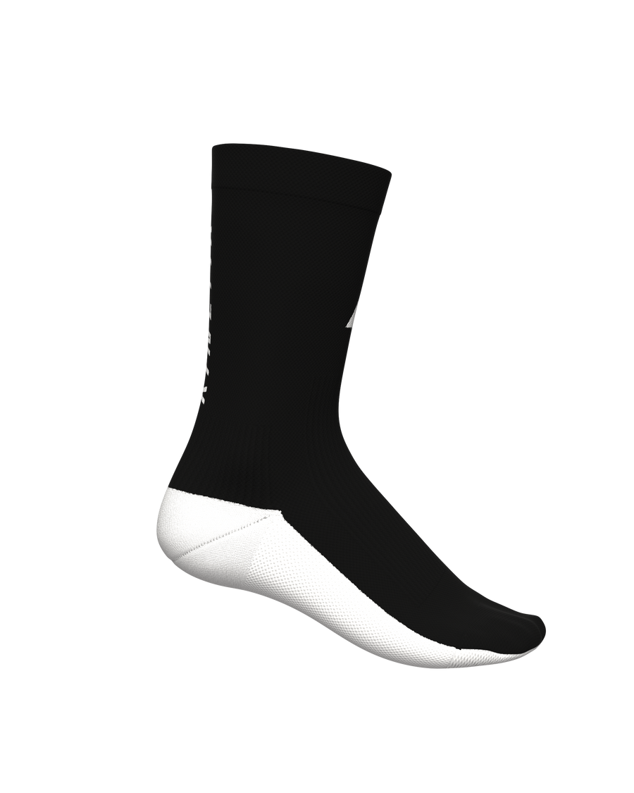 chaussettes de trail running socks all tracks motion noir et blanc