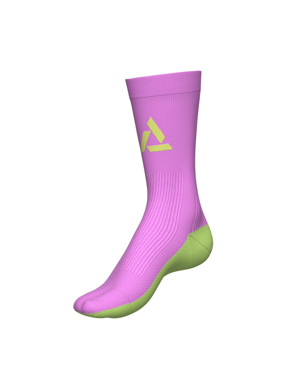 chaussettes de trail running socks all tracks motion rose
