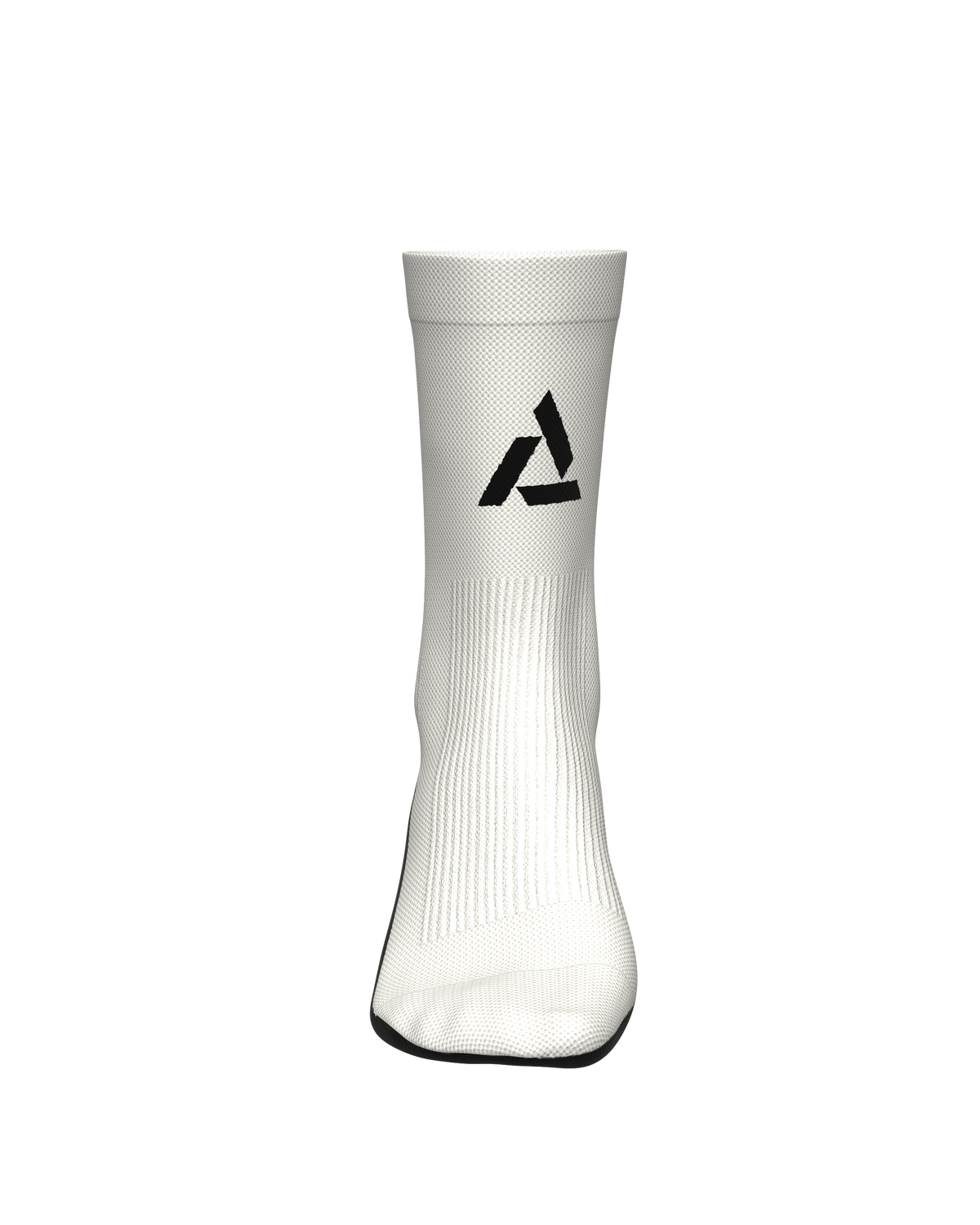 chaussettes de trail running socks all tracks motion blanc et noir
