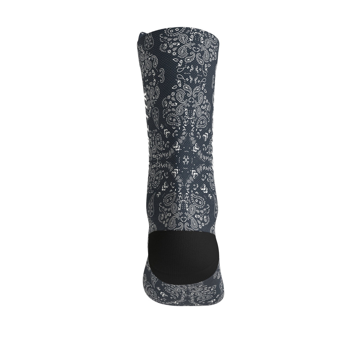 chaussettes de trail running fullkross socks bleu paisley