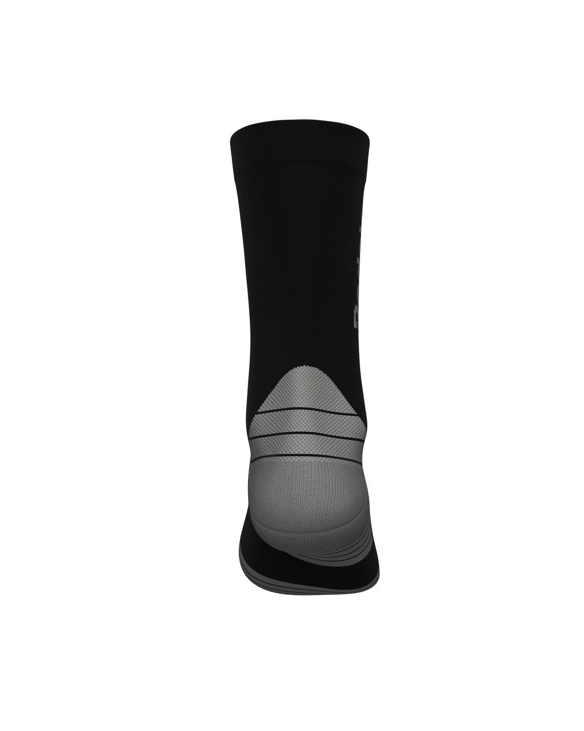 chaussettes de trail running socks REDEK KALZED BLACK