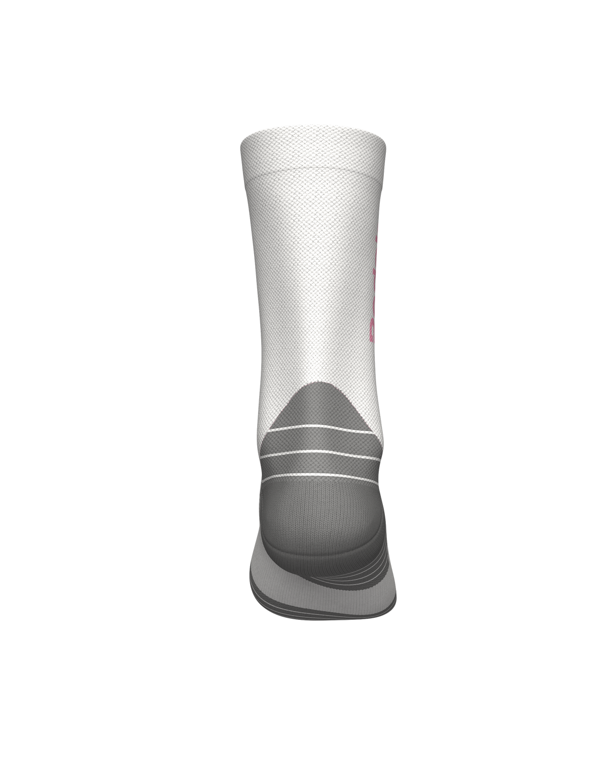 chaussettes de trail running socks REDEK KALZED WHITE PINK