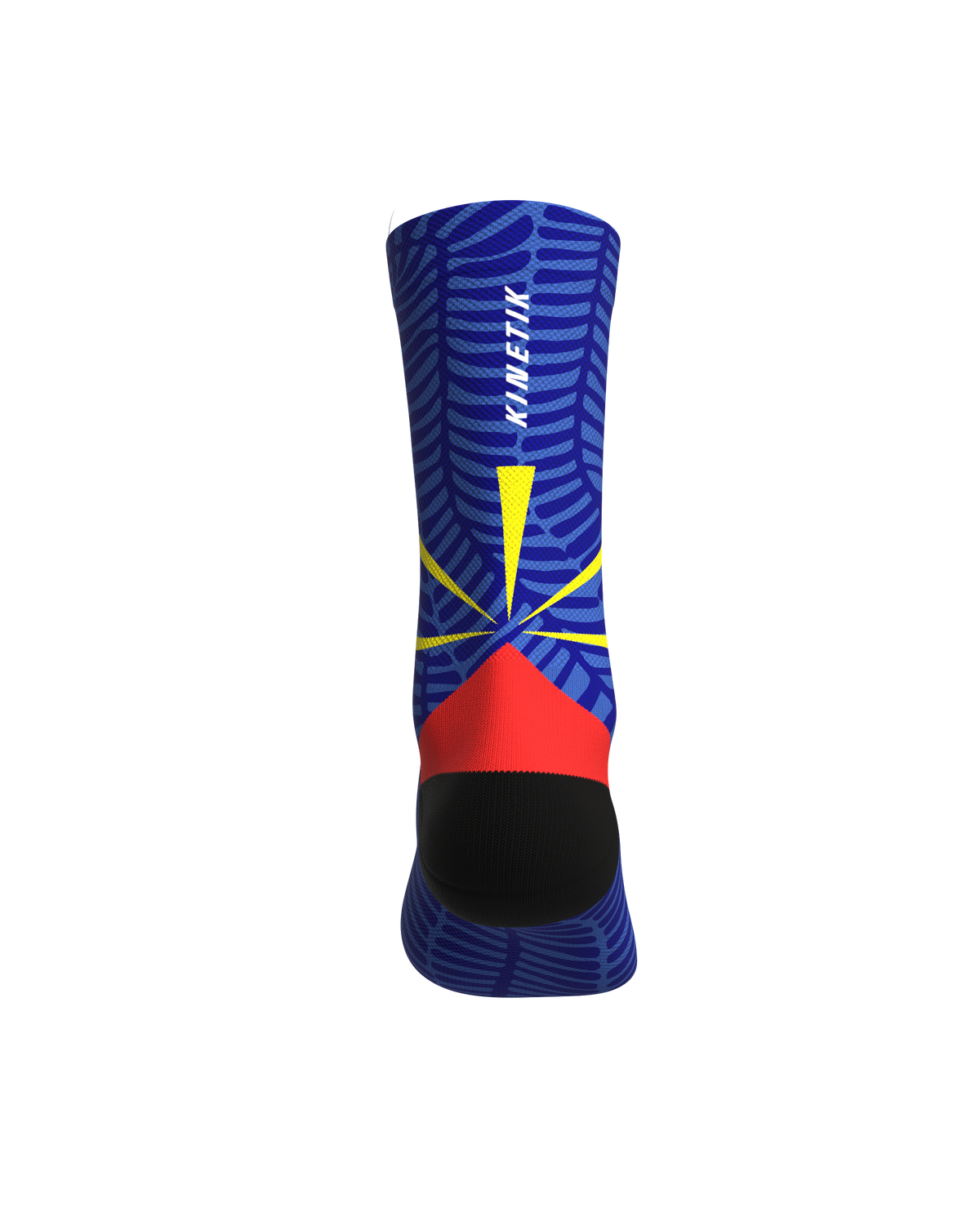 chaussettes de trail running fullkross socks ile de la reunion flag drapeau bleu