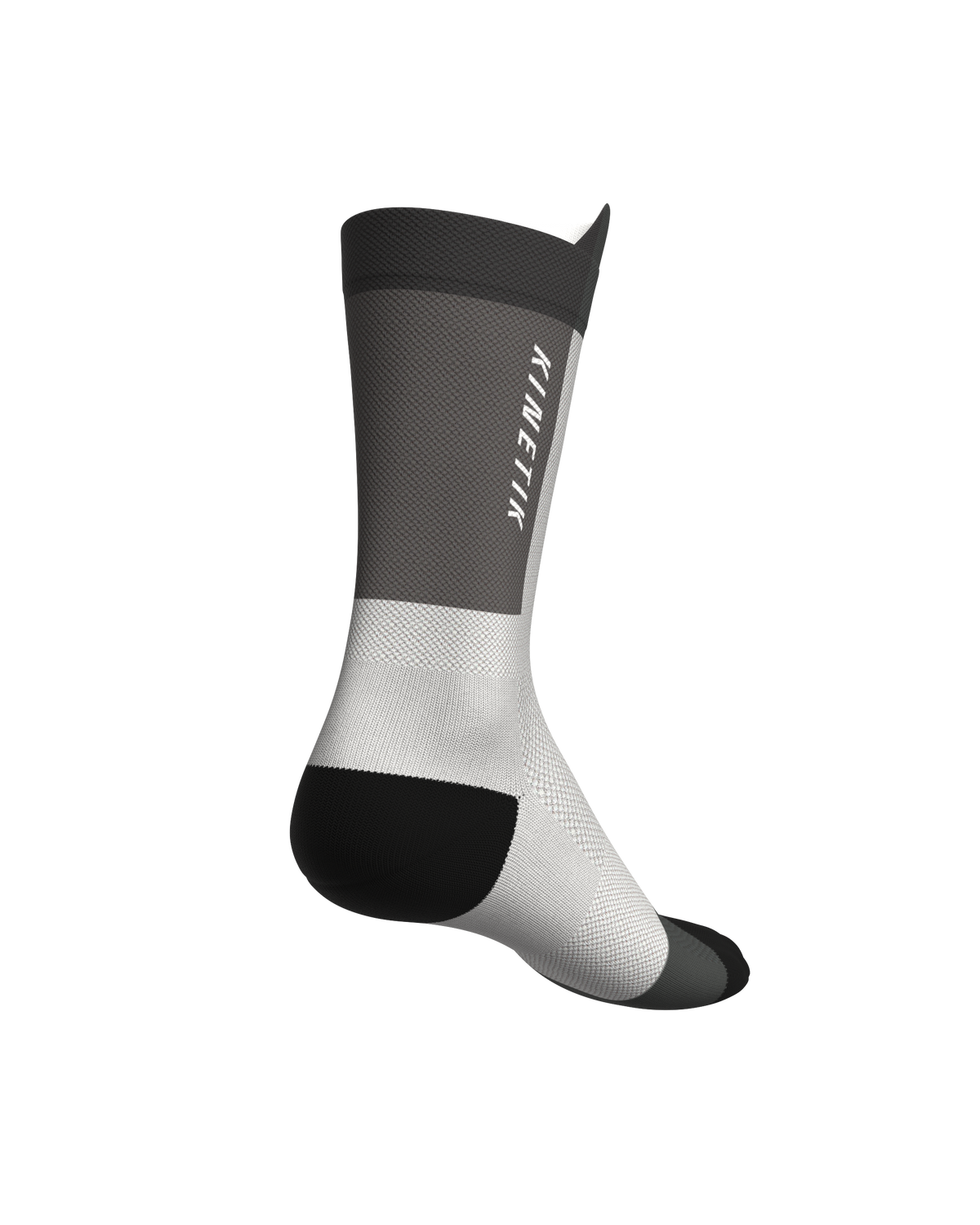 chaussettes de trail running fullkross socks white grey blanc gris