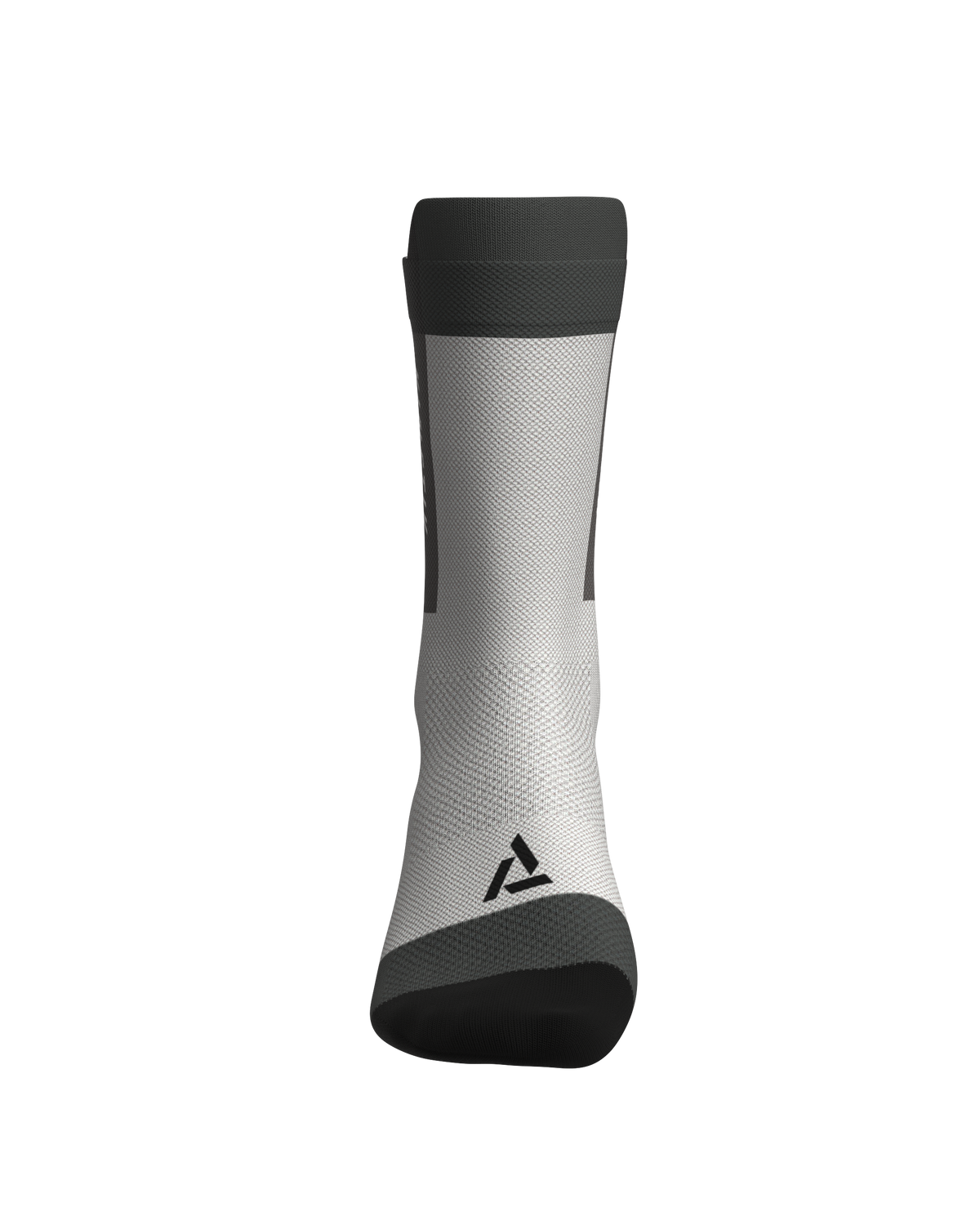 chaussettes de trail running fullkross socks white grey blanc gris