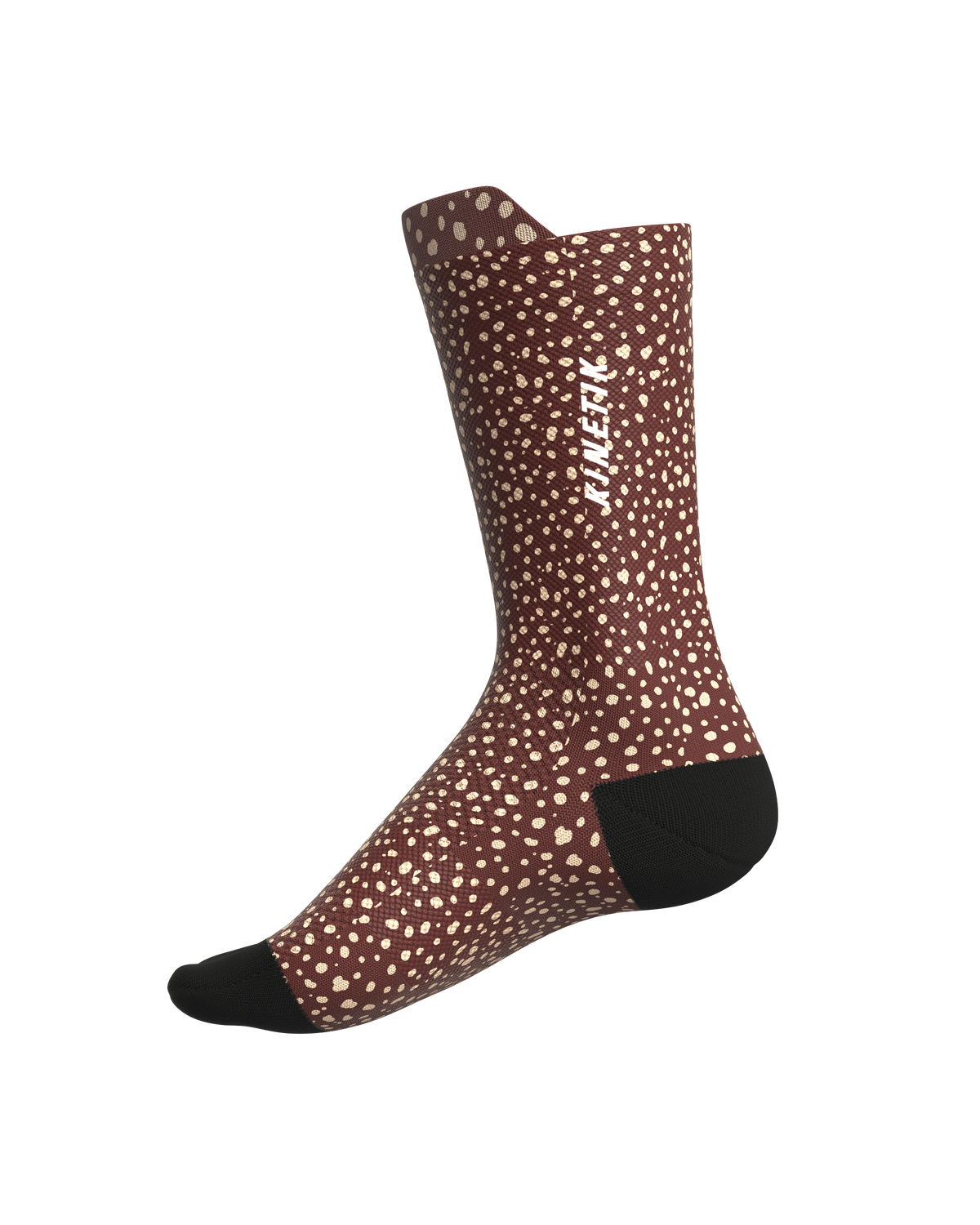 chaussettes de trail running fullkross socks deer brown marron