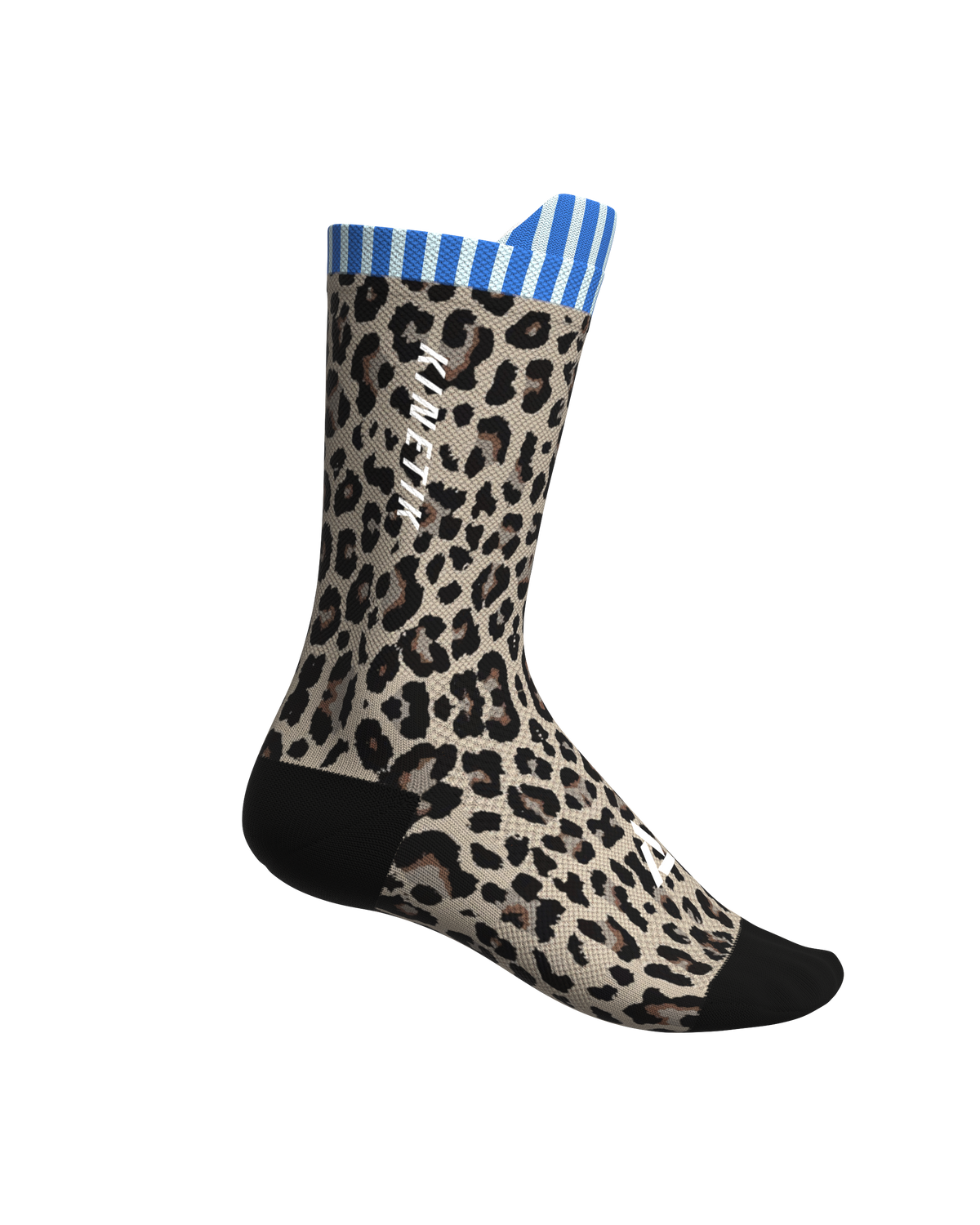 chaussettes fullkross leopard mariniere trail running
