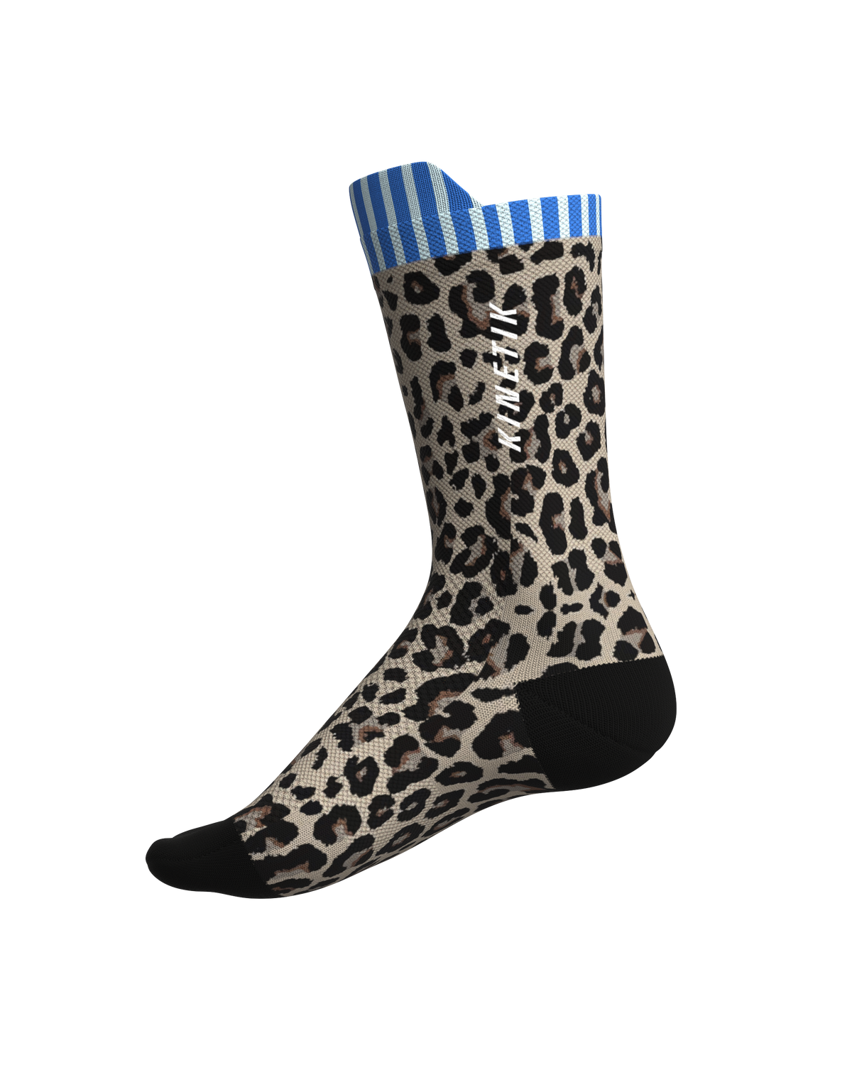 chaussettes fullkross leopard mariniere trail running