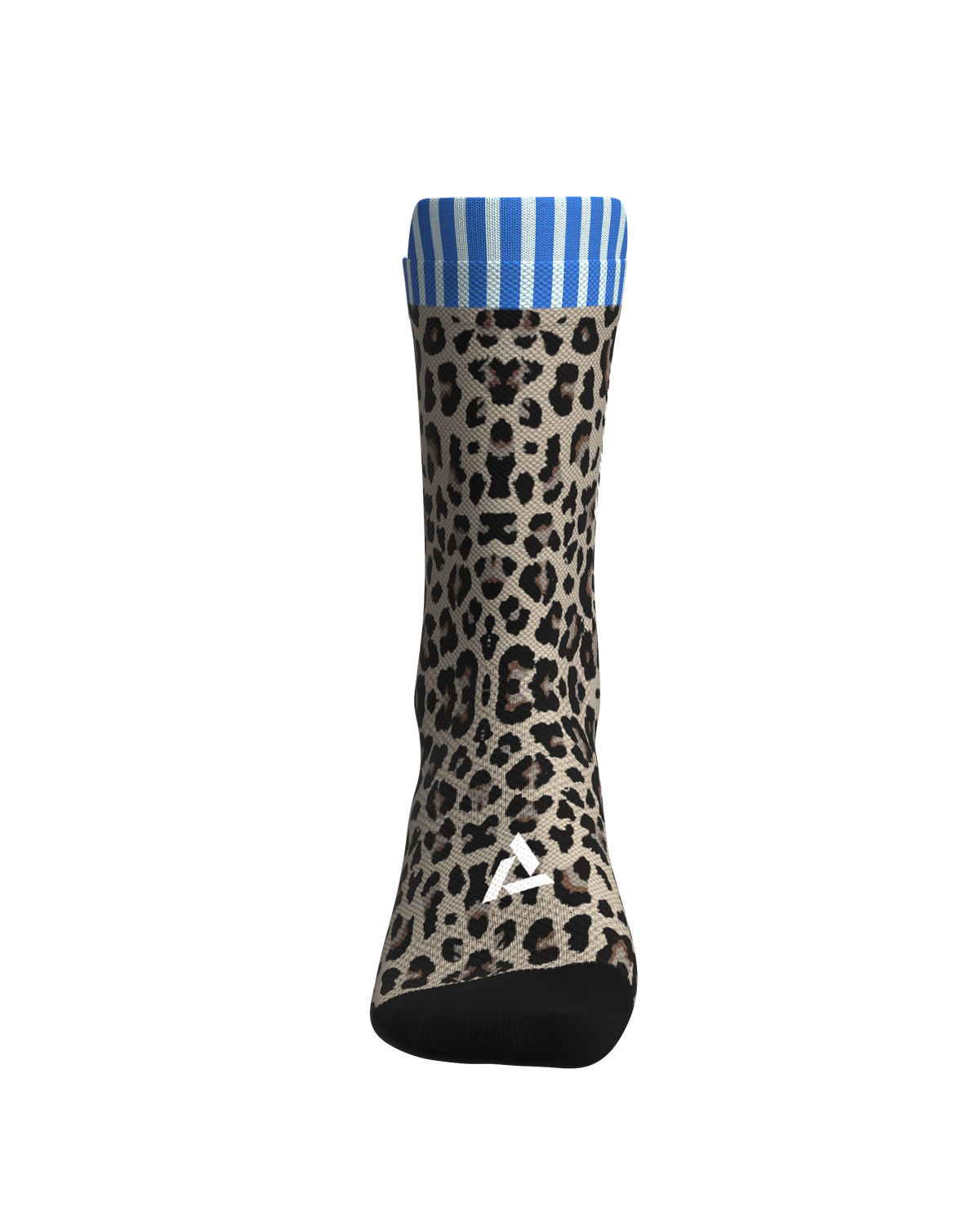 chaussettes fullkross leopard mariniere trail running