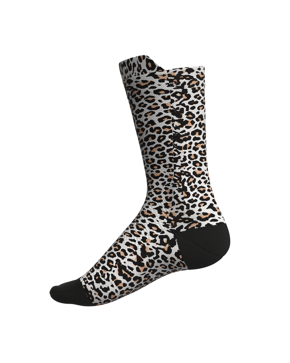 chaussettes fullkross socks trail running leopard