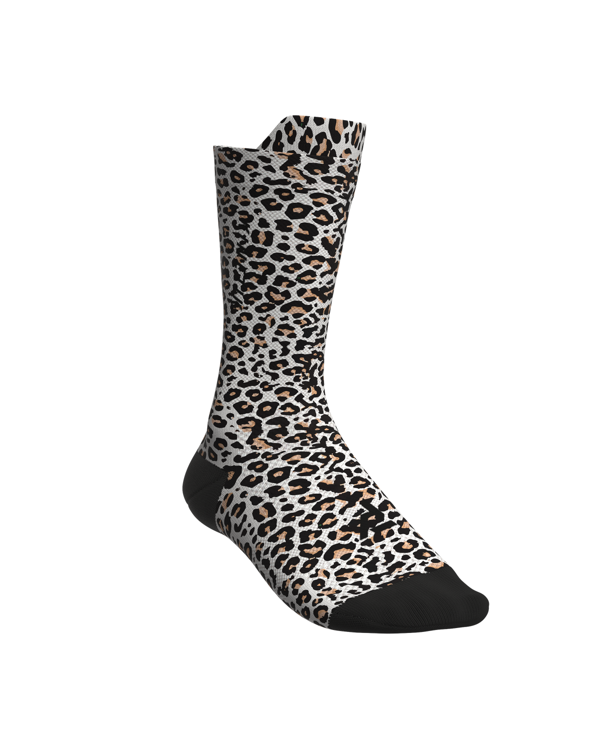 chaussettes fullkross socks trail running leopard