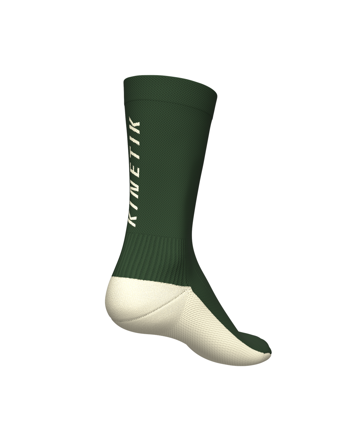 chaussettes de trail running socks all tracks motion vert et blanc