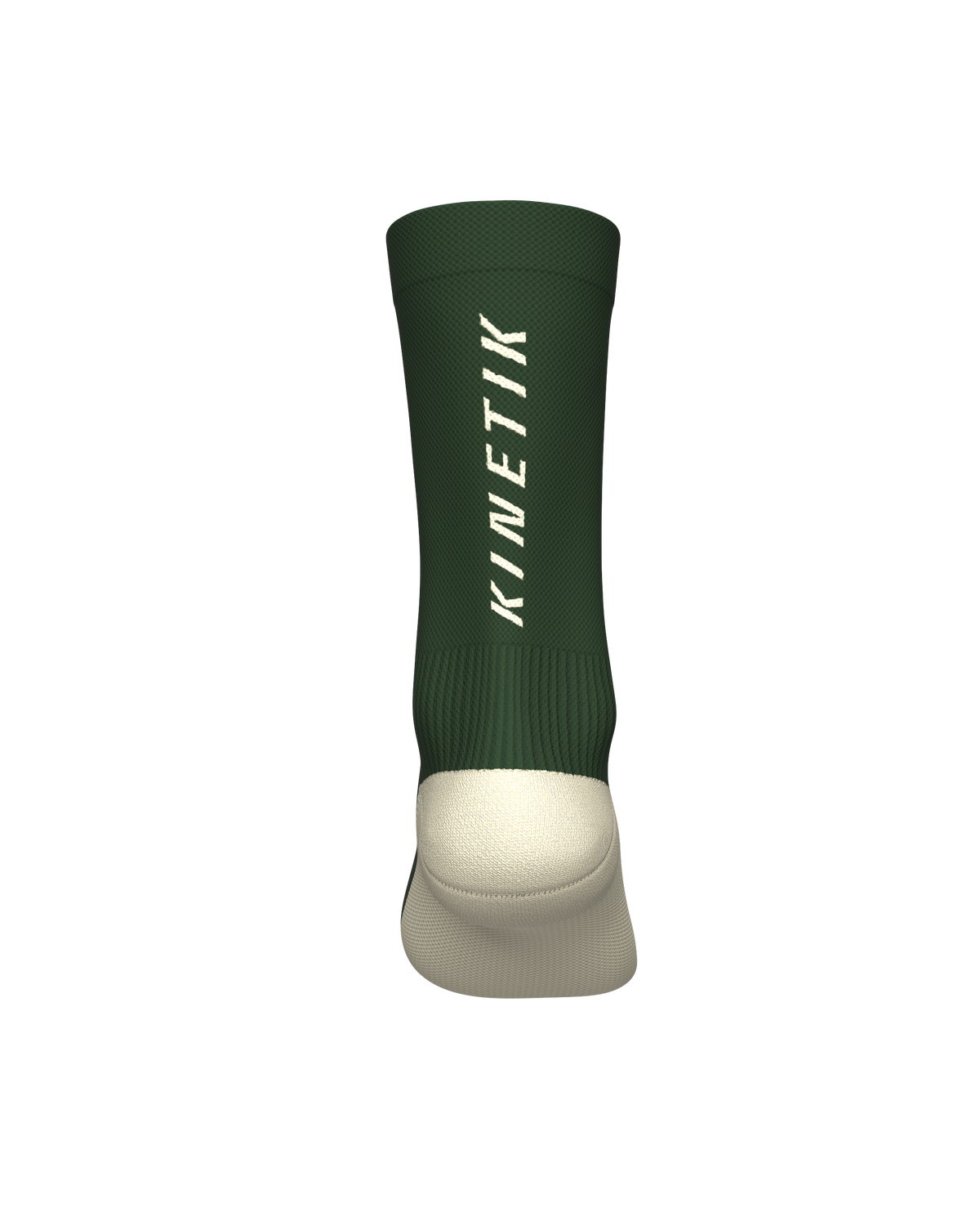 chaussettes de trail running socks all tracks motion vert et blanc