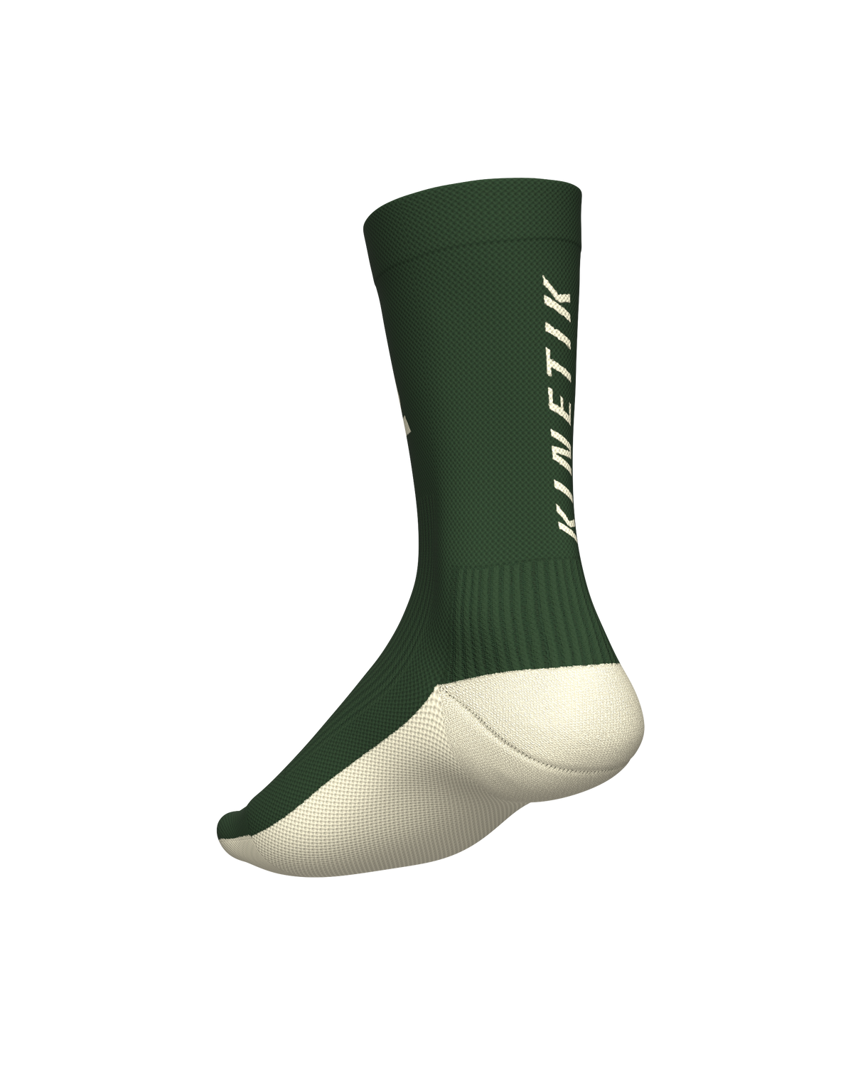 chaussettes de trail running socks all tracks motion vert et blanc