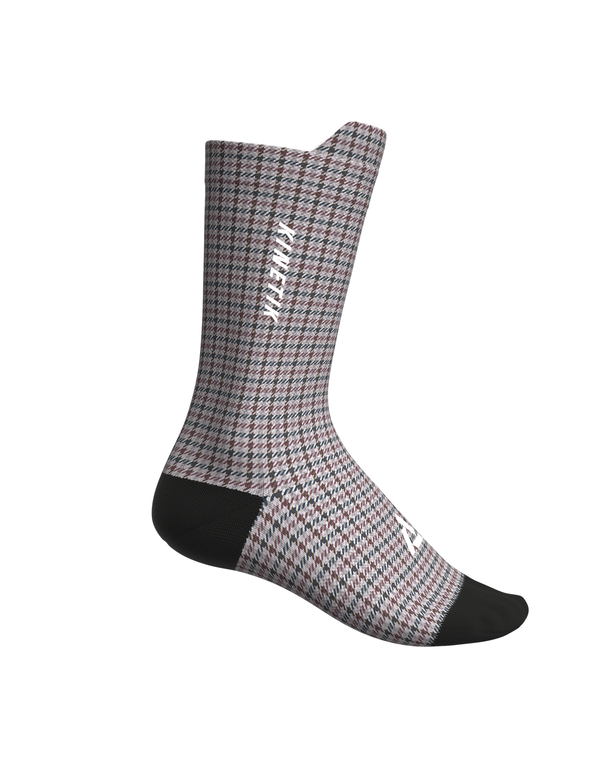 chaussettes de trail running fullkross socks pied de poule