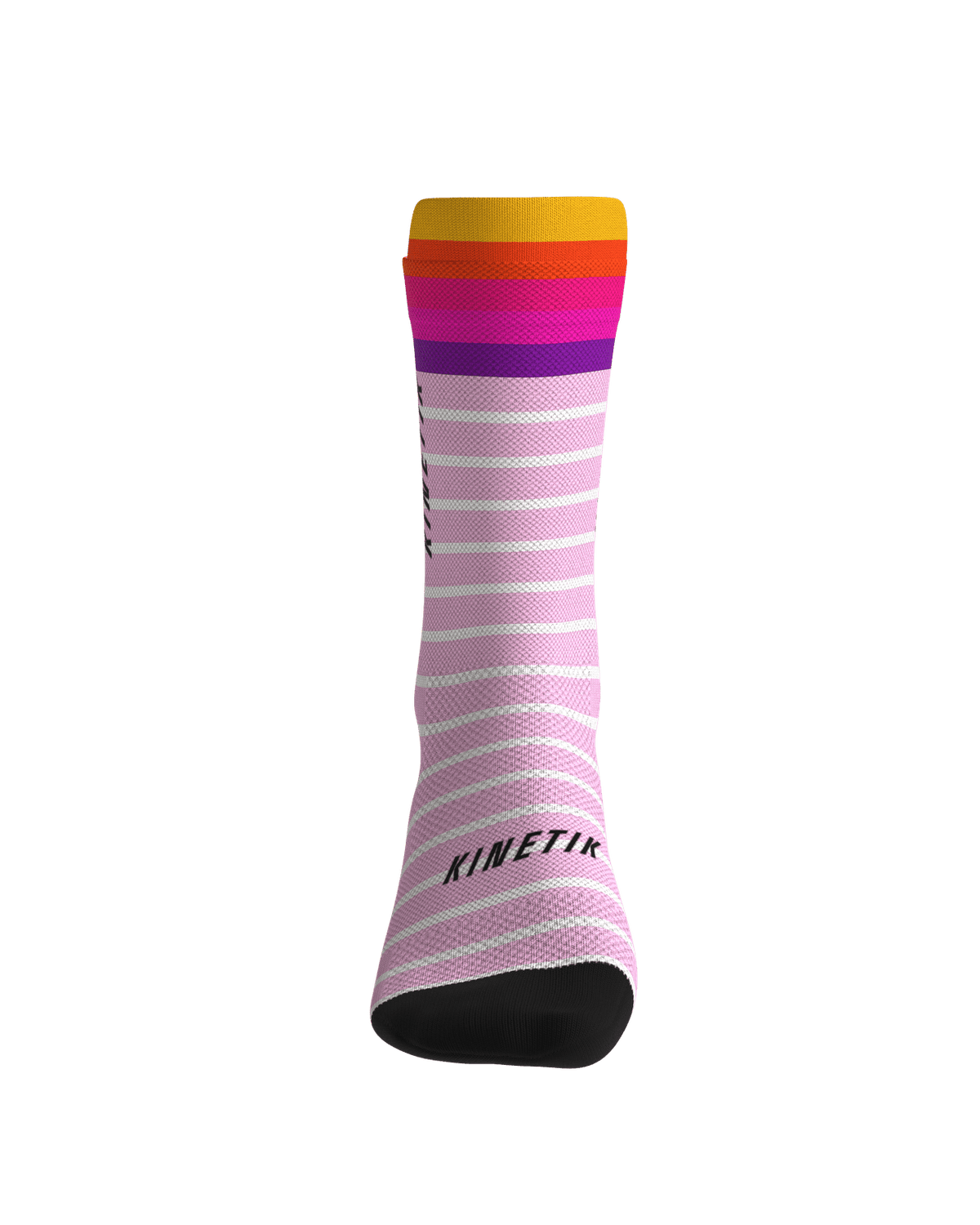 chaussettes de trail running fullkross socks oceanik sea pink rose