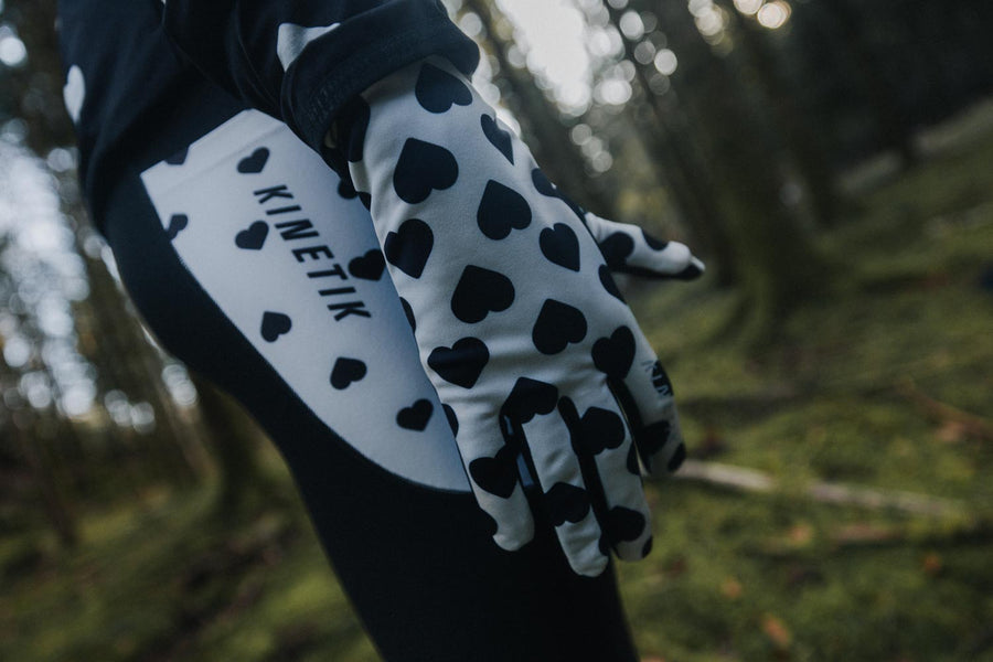Gants trail-running GLOVES HEARTRUNNEUSE - 2 - kinetik
