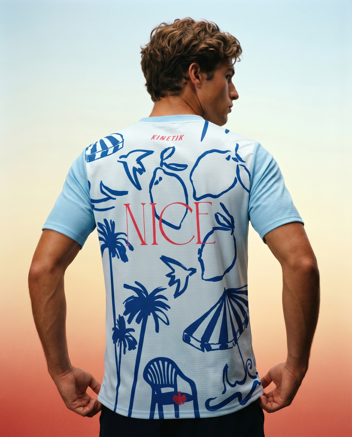FALKON MEN NICE ARTWORK-maillot manches courtes trail-running homme-kinetik-adrenalink