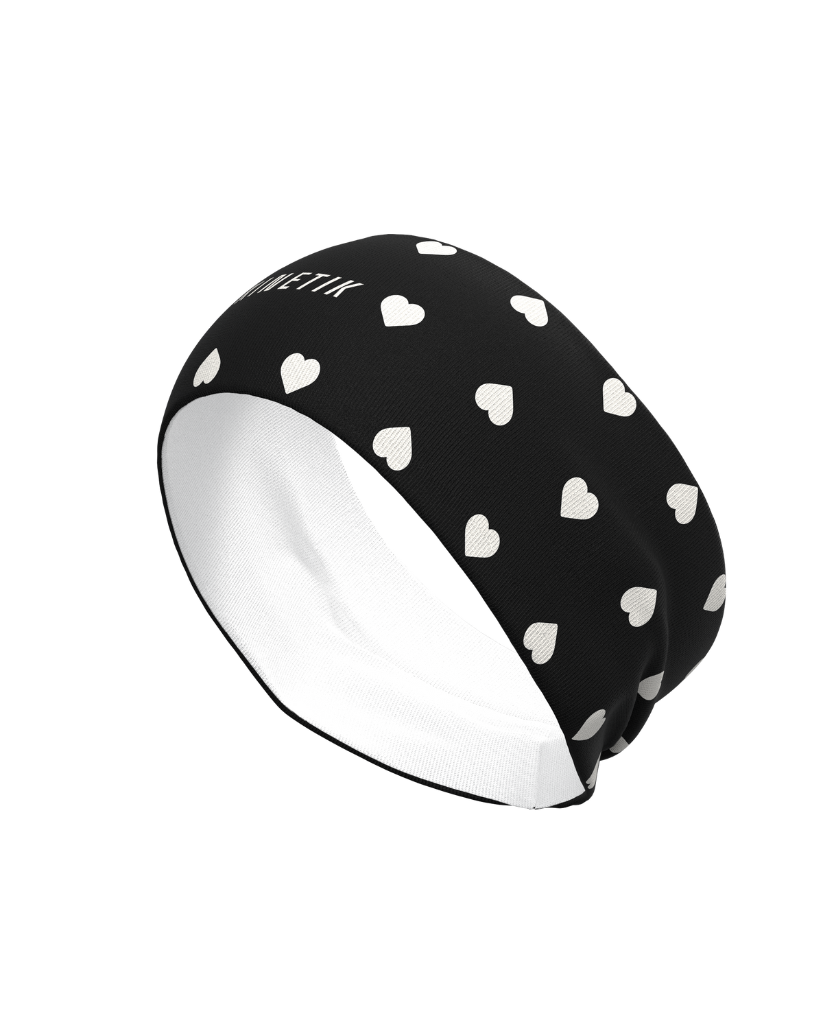 HEADBAND HEARTRUNNEUSE BLACK - Bandeaux trail-running - 1 - kinetik-adrenalink