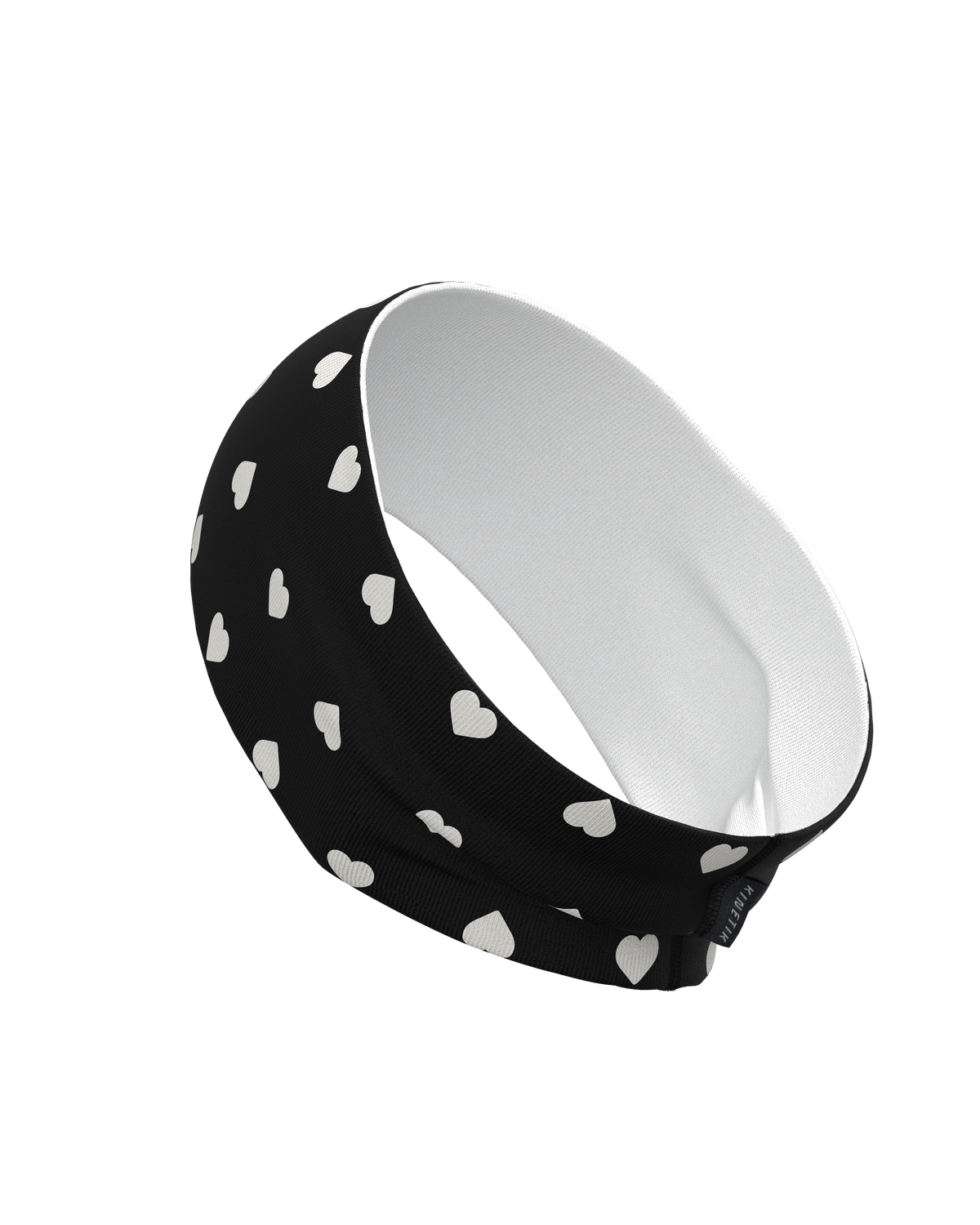 HEADBAND HEARTRUNNEUSE BLACK - Bandeaux trail-running - 12 - kinetik-adrenalink