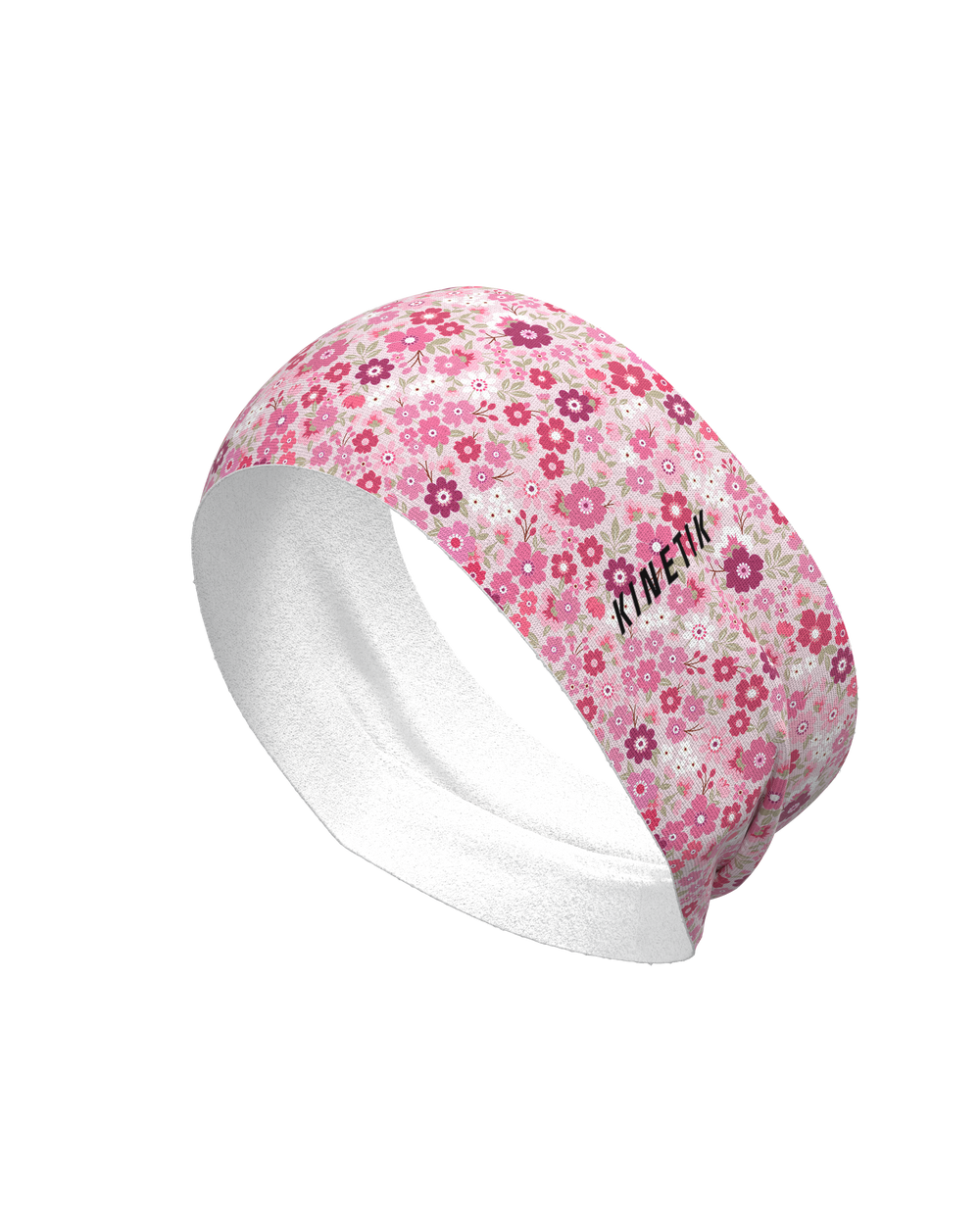 HEADBAND FLORAL MELLOW ROSE - Bandeaux trail-running - 1 - kinetik-adrenalink