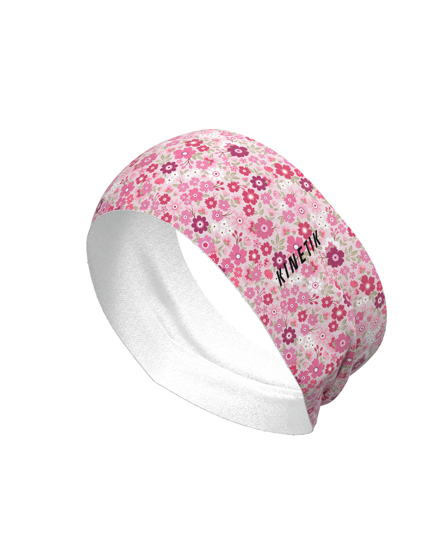 HEADBAND FLORAL MELLOW ROSE - Bandeaux trail-running - 1 - kinetik-adrenalink