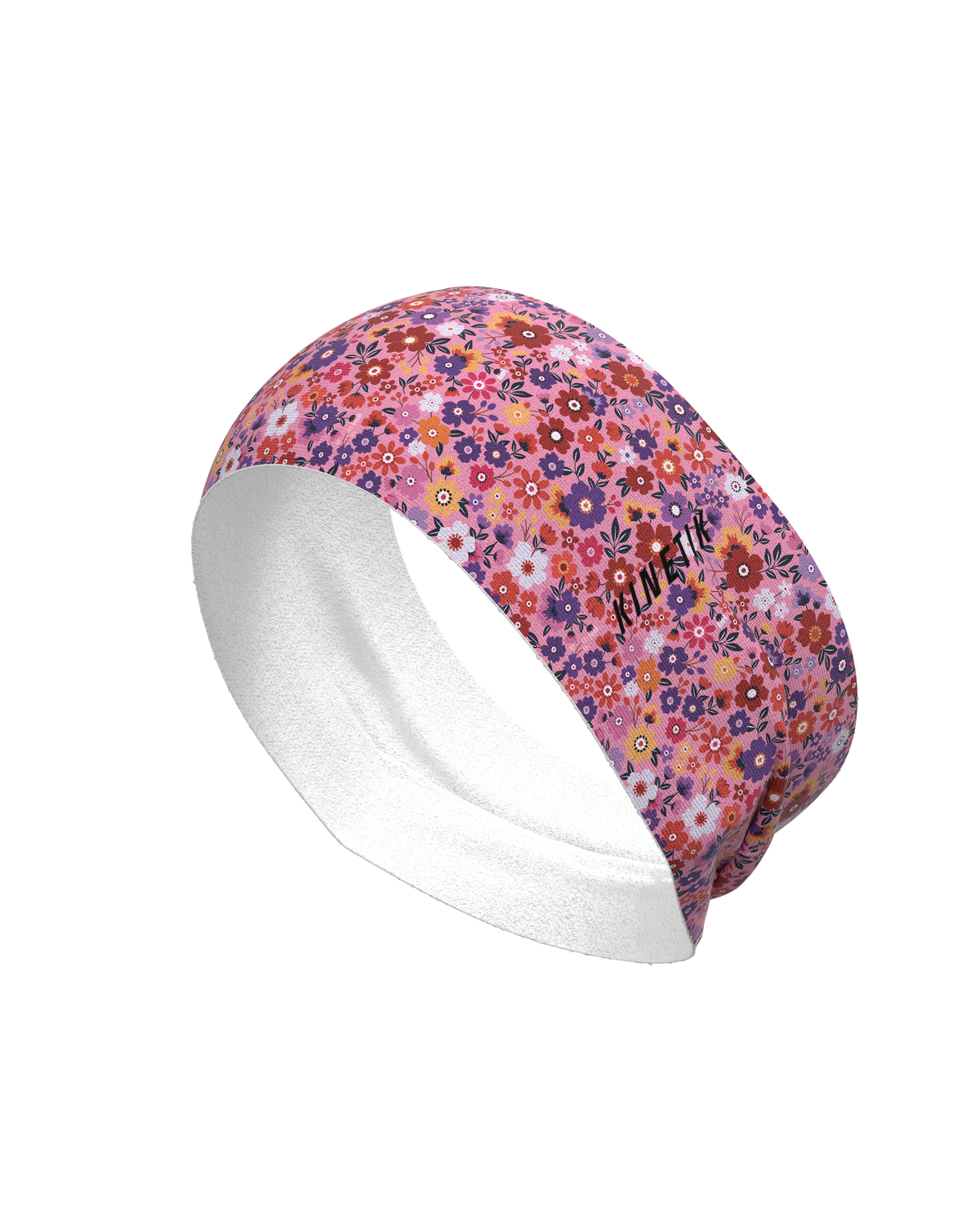 HEADBAND FLORAL CHERRY - Bandeaux trail-running - 1 - kinetik-adrenalink