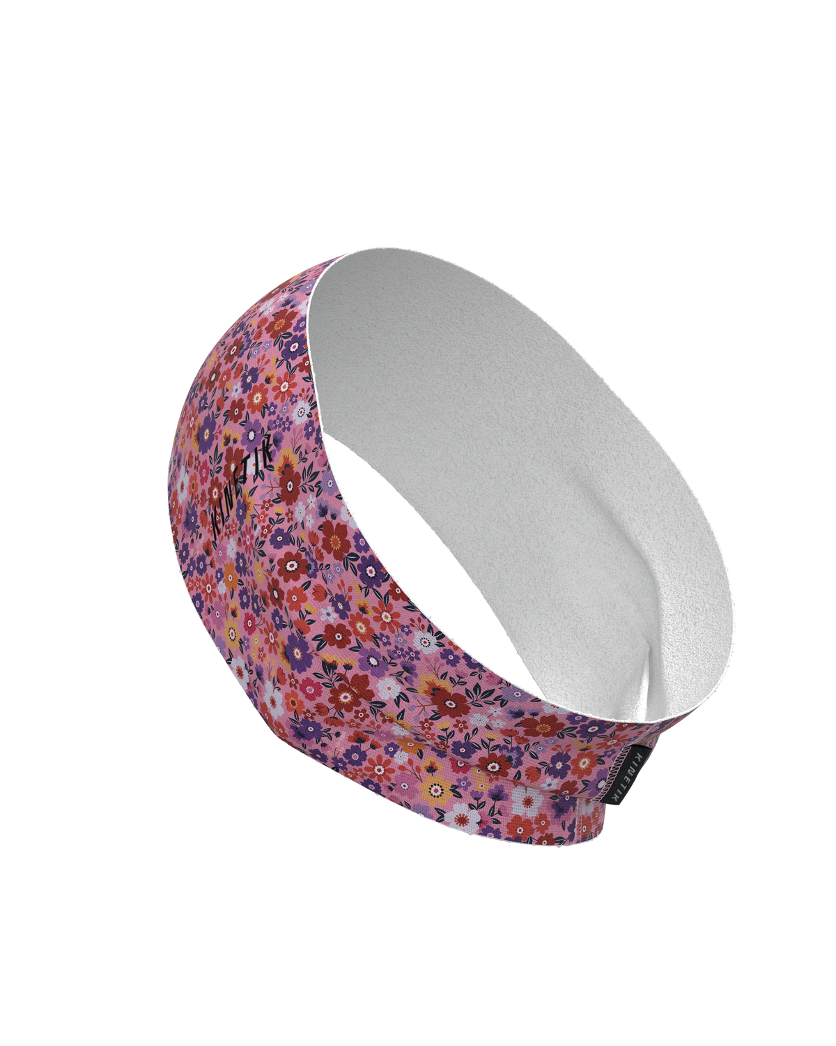 HEADBAND FLORAL CHERRY - Bandeaux trail-running - 8 - kinetik-adrenalink