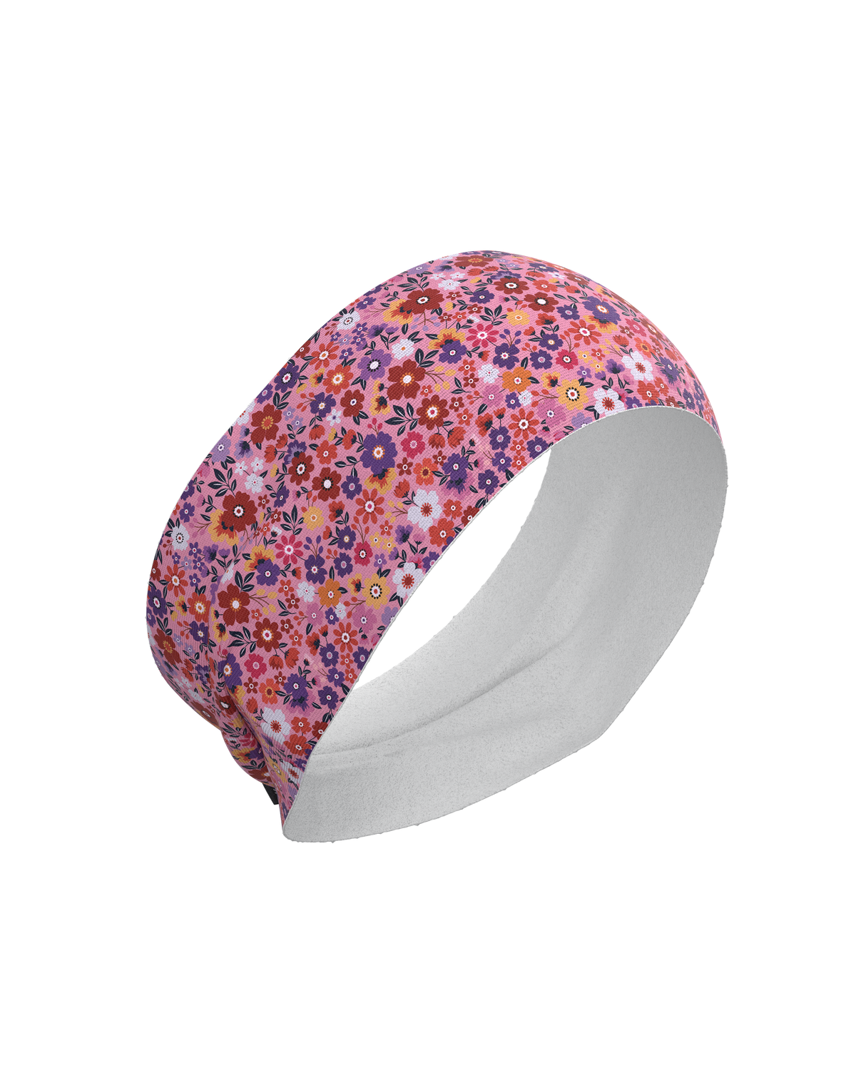 HEADBAND FLORAL CHERRY - Bandeaux trail-running - 4 - kinetik-adrenalink