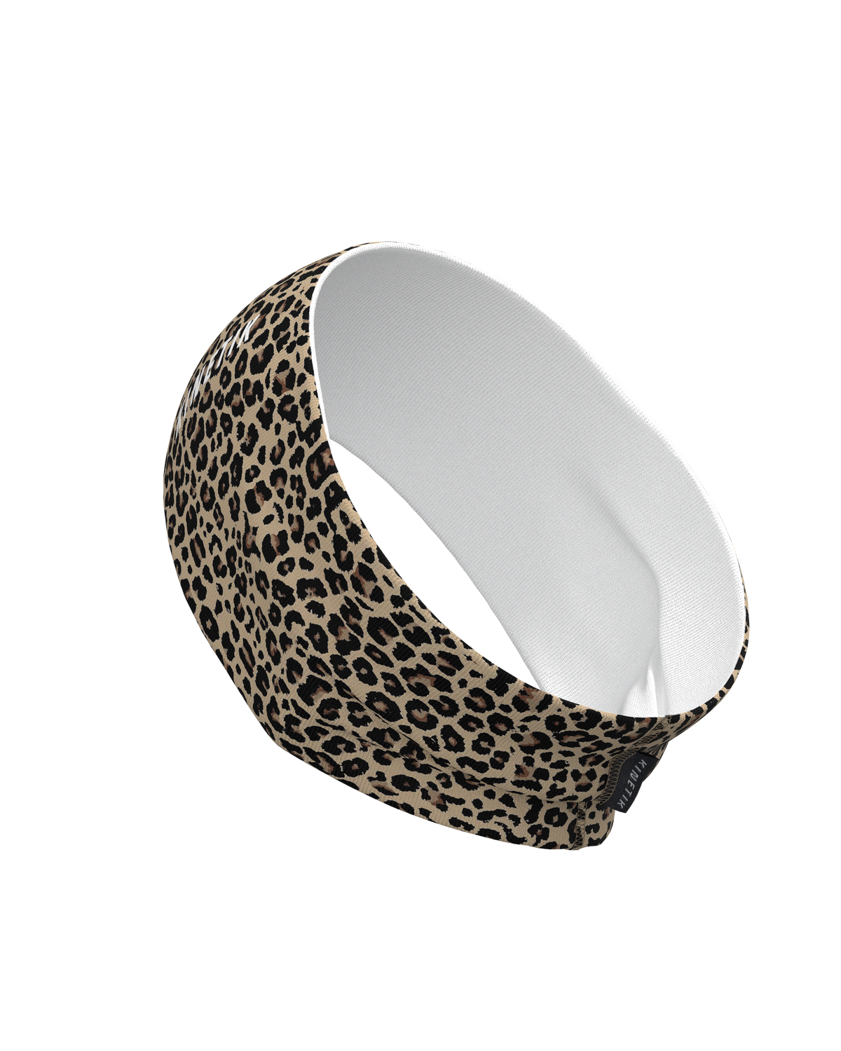 bandeau headband trail running leopard