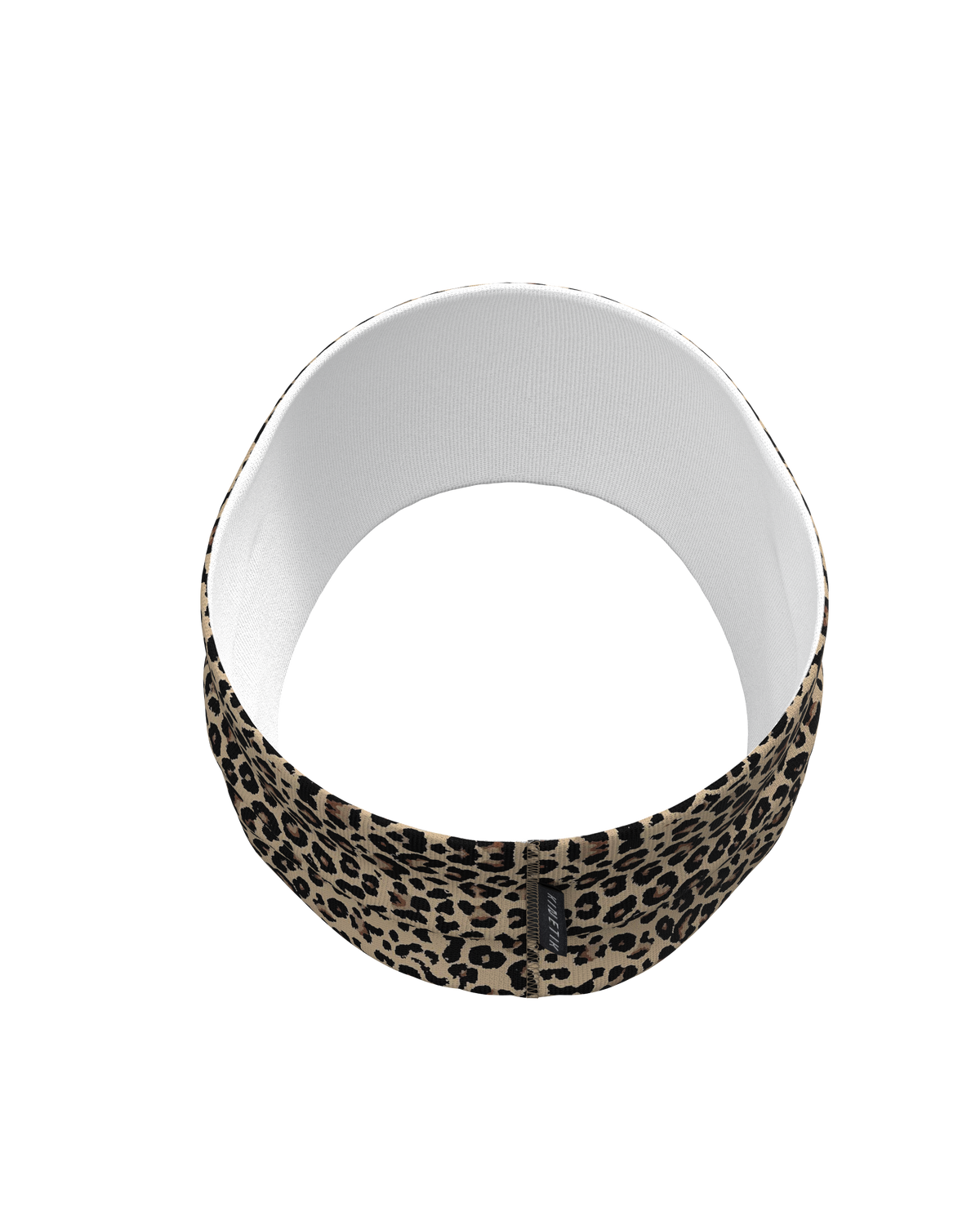bandeau headband trail running leopard