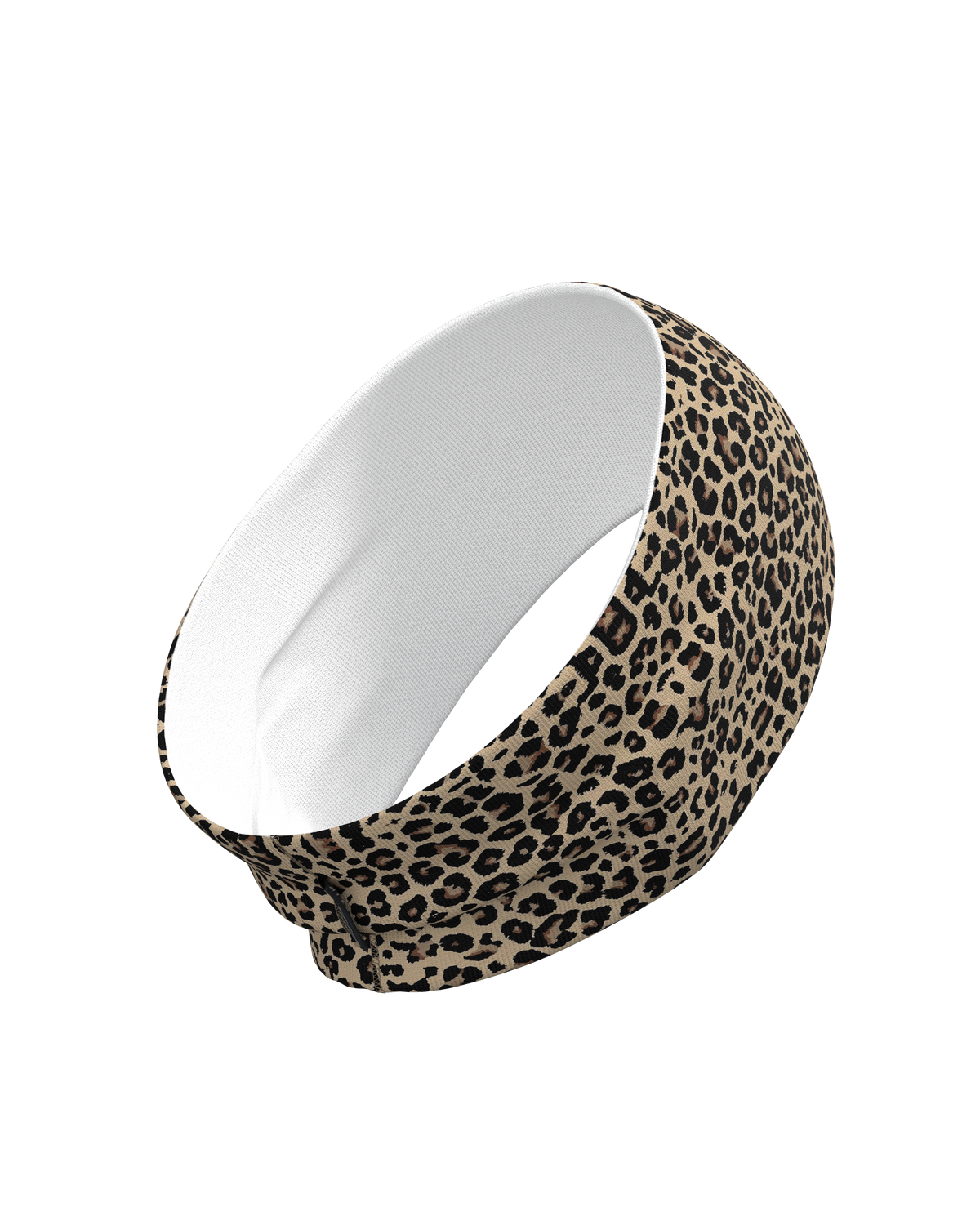 bandeau headband trail running leopard