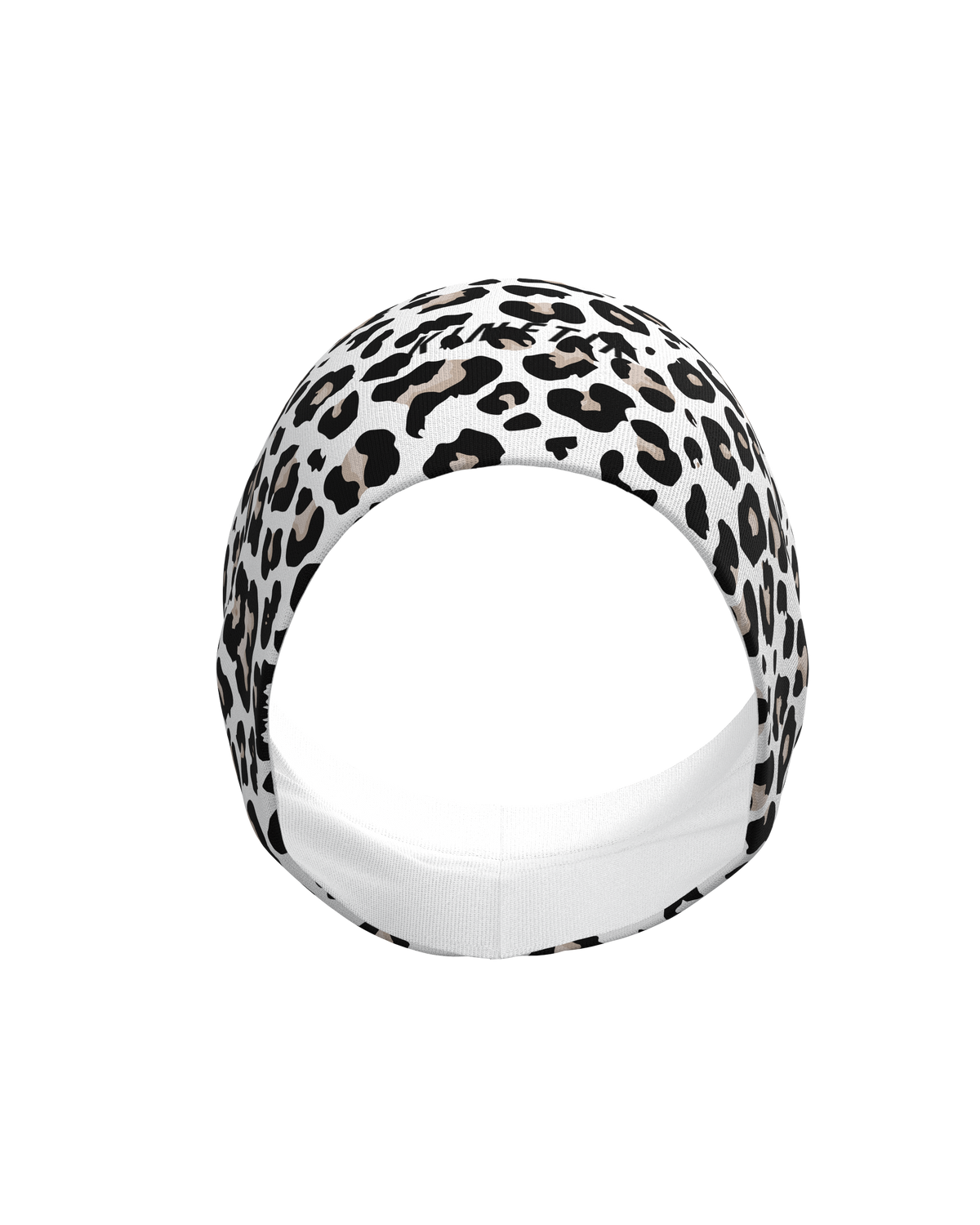 bandeau headband trail running leopard