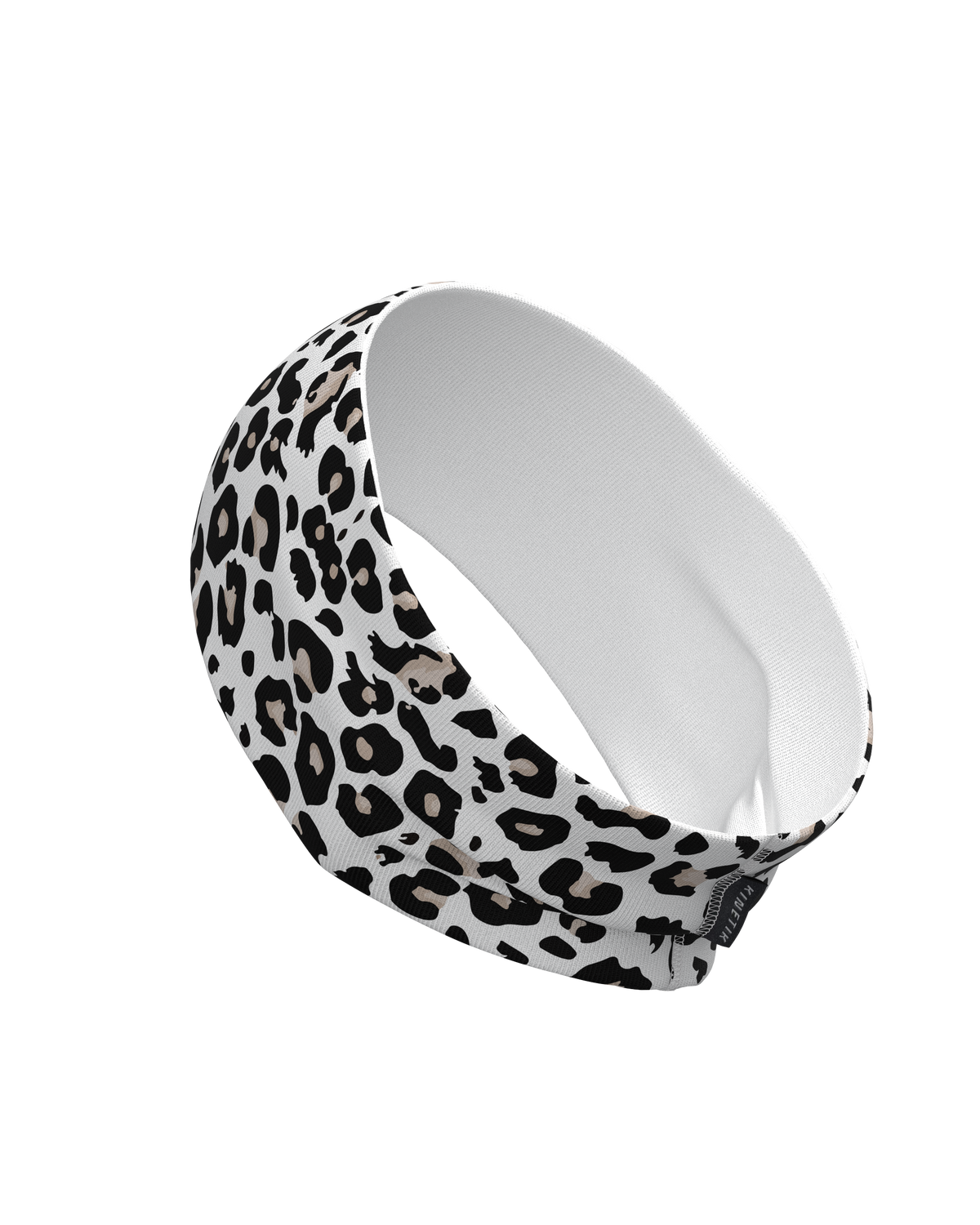 bandeau headband trail running leopard
