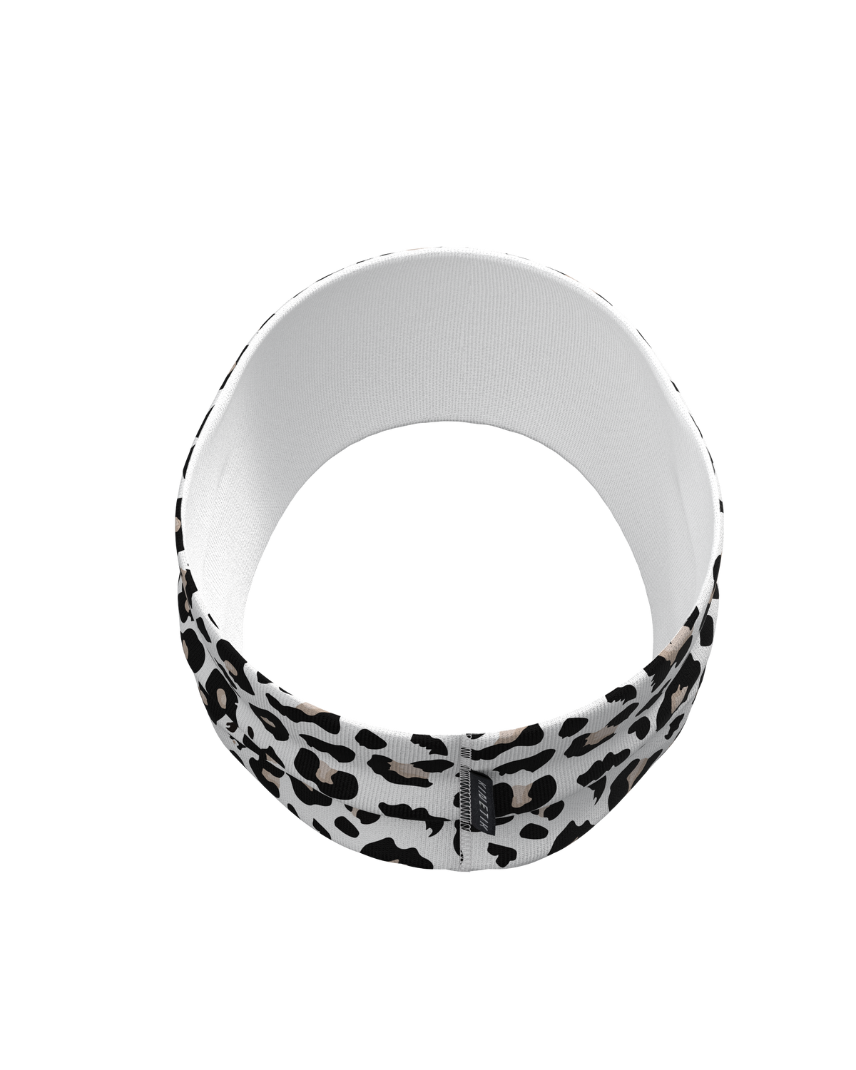 bandeau headband trail running leopard