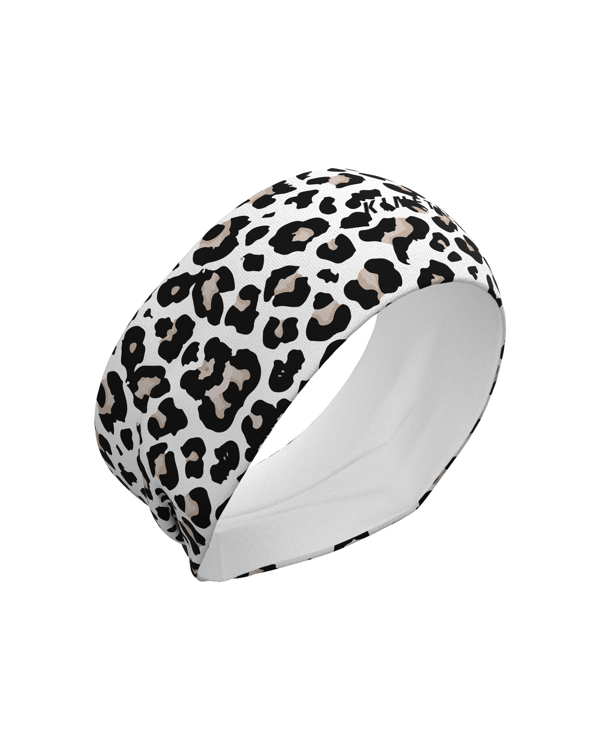 bandeau headband trail running leopard