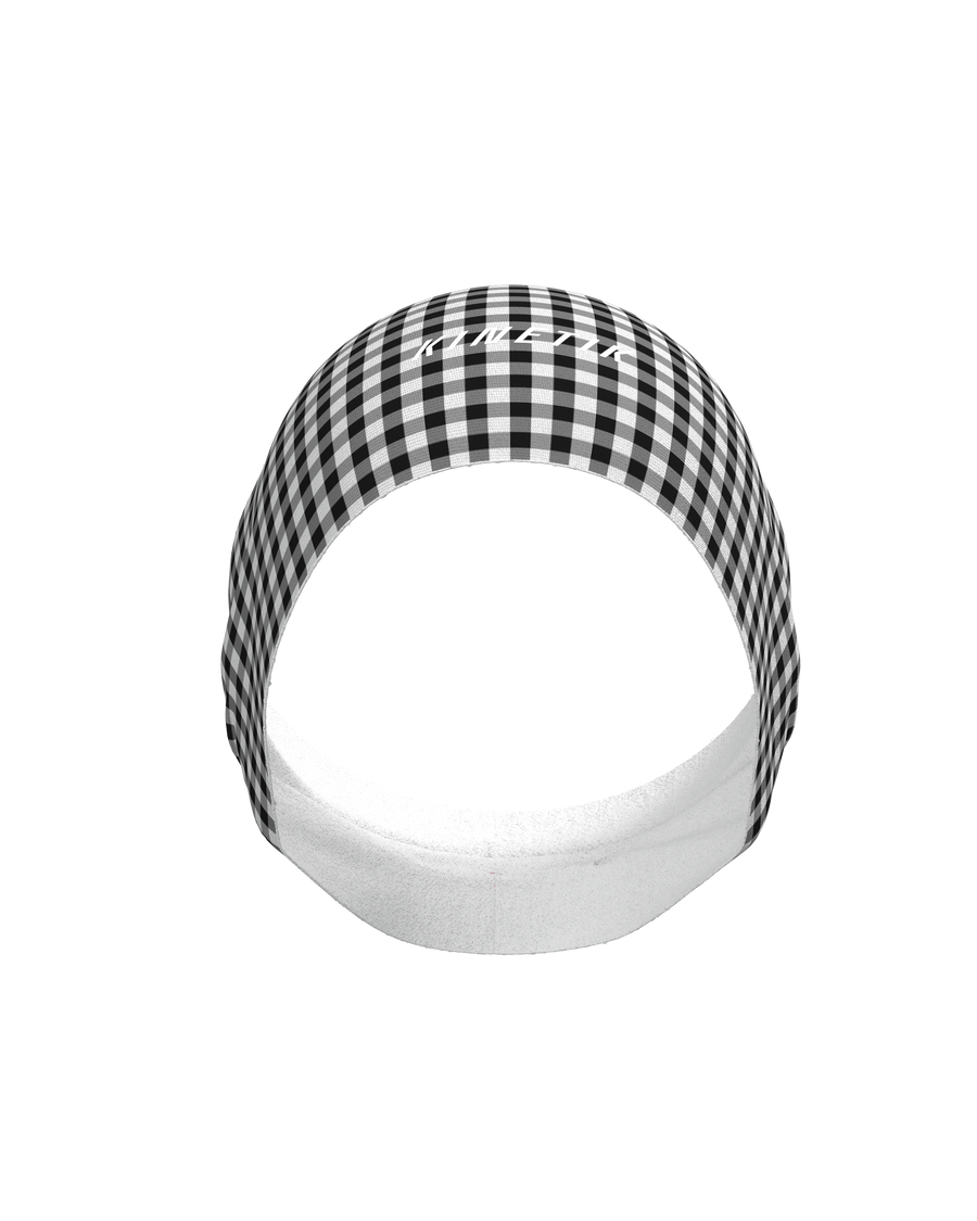 HEADBAND VICHY VELOURS