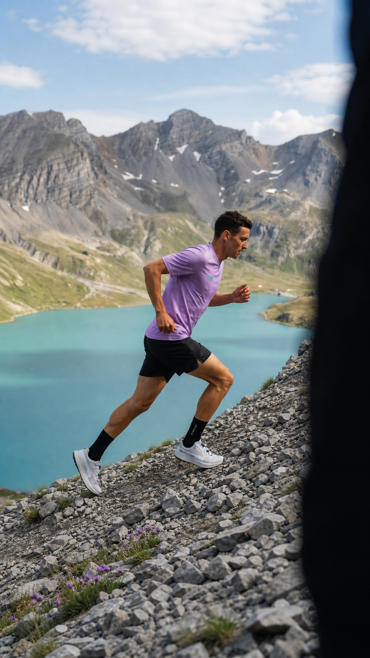 FALKON MEN HOLIDAY SERIES PURPLE-Tee-shirts-maillot manches courtes trail-running homme-kinetik-adrenalink