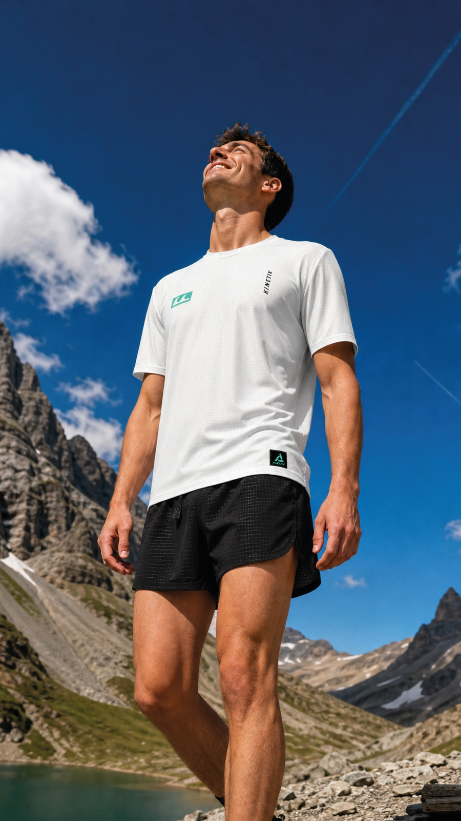 FALKON MEN HOLIDAY SERIES WHITE-Tee-shirts-maillot manches courtes trail-running homme-kinetik-adrenalink
