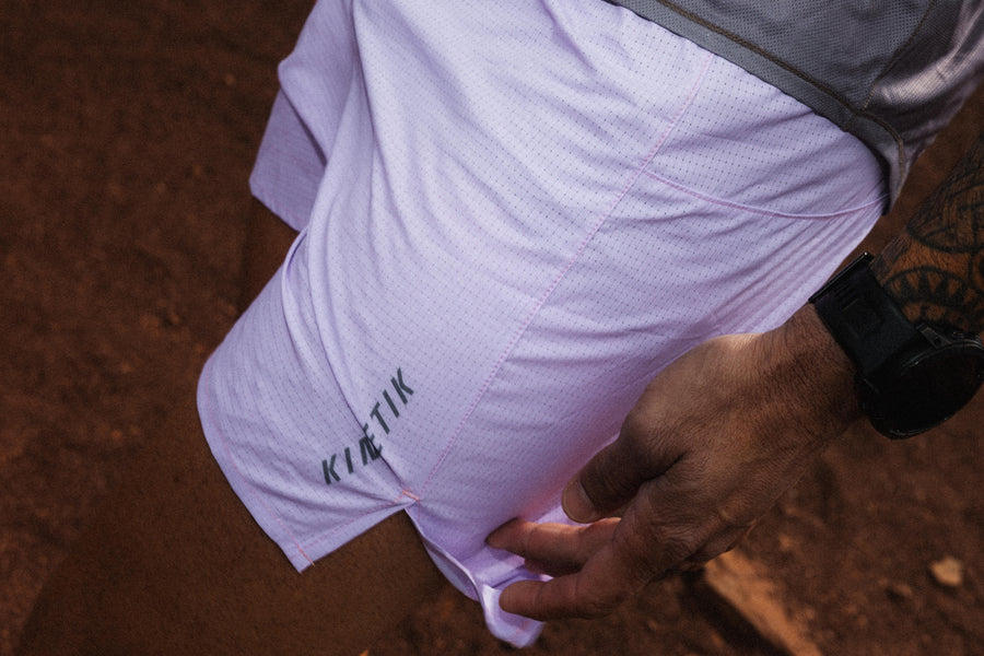 AEROK 6 MEN SAA PURPLE - Shorts trail-running - 2 - kinetik-adrenalink