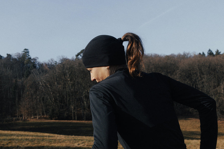GLOWCAP BLACK ONYX - Bonnets trail-running - 3 - kinetik-adrenalink