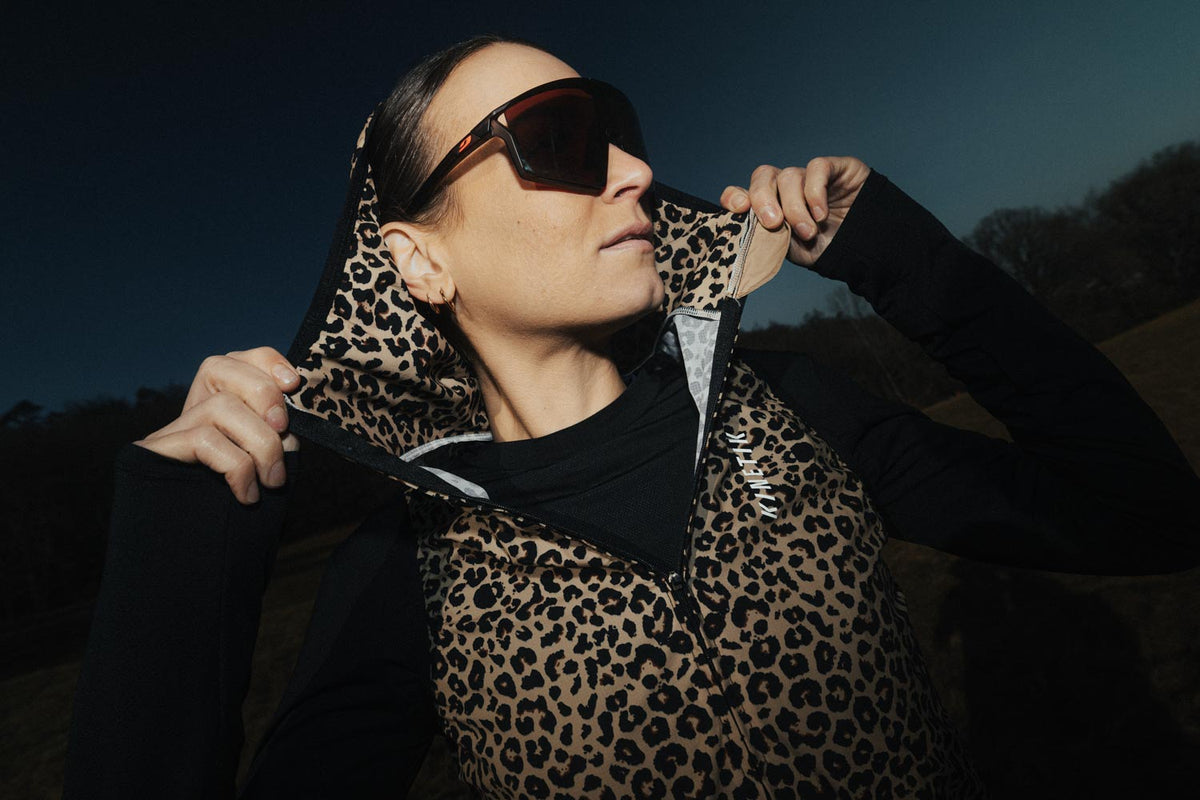 jacket-women-specktrail-gilet-veste-sans manche-trail-running-leopard