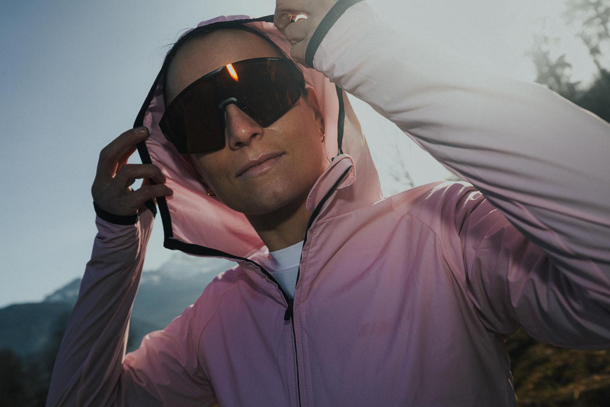 JACKET WOMEN SPEKTRAIL ROSE SHADOW - Vestes - Veste trail-running femme - kinetik-adrenalink