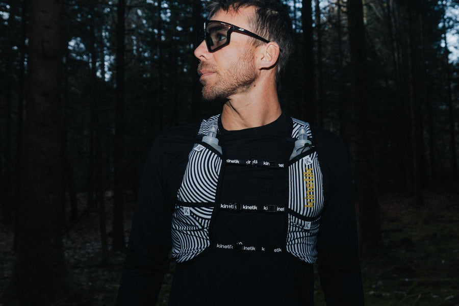 SAC RK3 ABSTRAKT BLACK - Sacs Hydratation - sac d'hydratation trail-running homme femme - kinetik-adrenalink