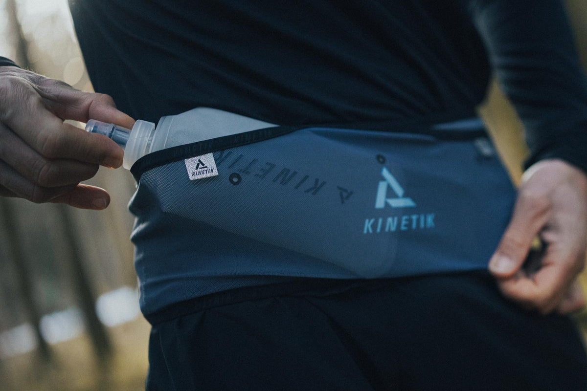 KANTUM ONE BELT GREY - - ceinture d'hydratation trail-running - kinetik-adrenalink