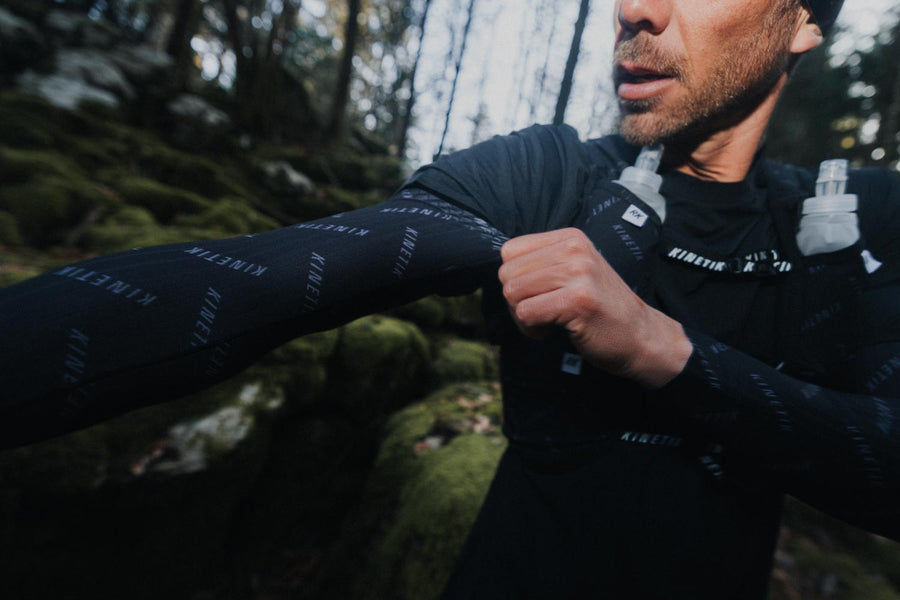 ARMWARMERS KORPORATE - Manchettes trail-running - 2 - kinetik-adrenalink