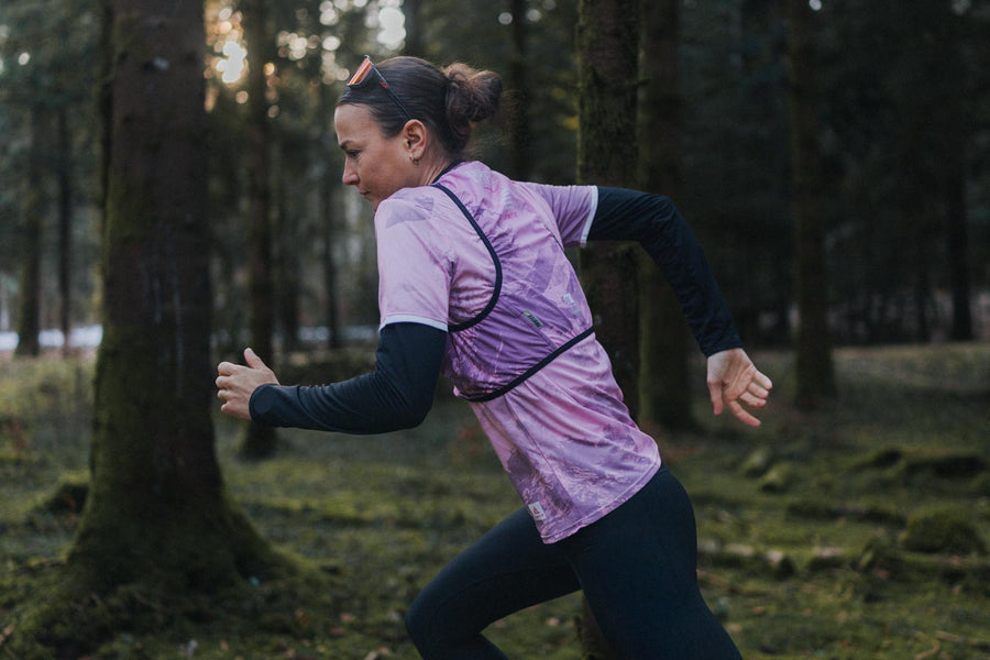 FALKON WOMEN BREIZH - - maillot manches courtes trail-running femme - kinetik-adrenalink