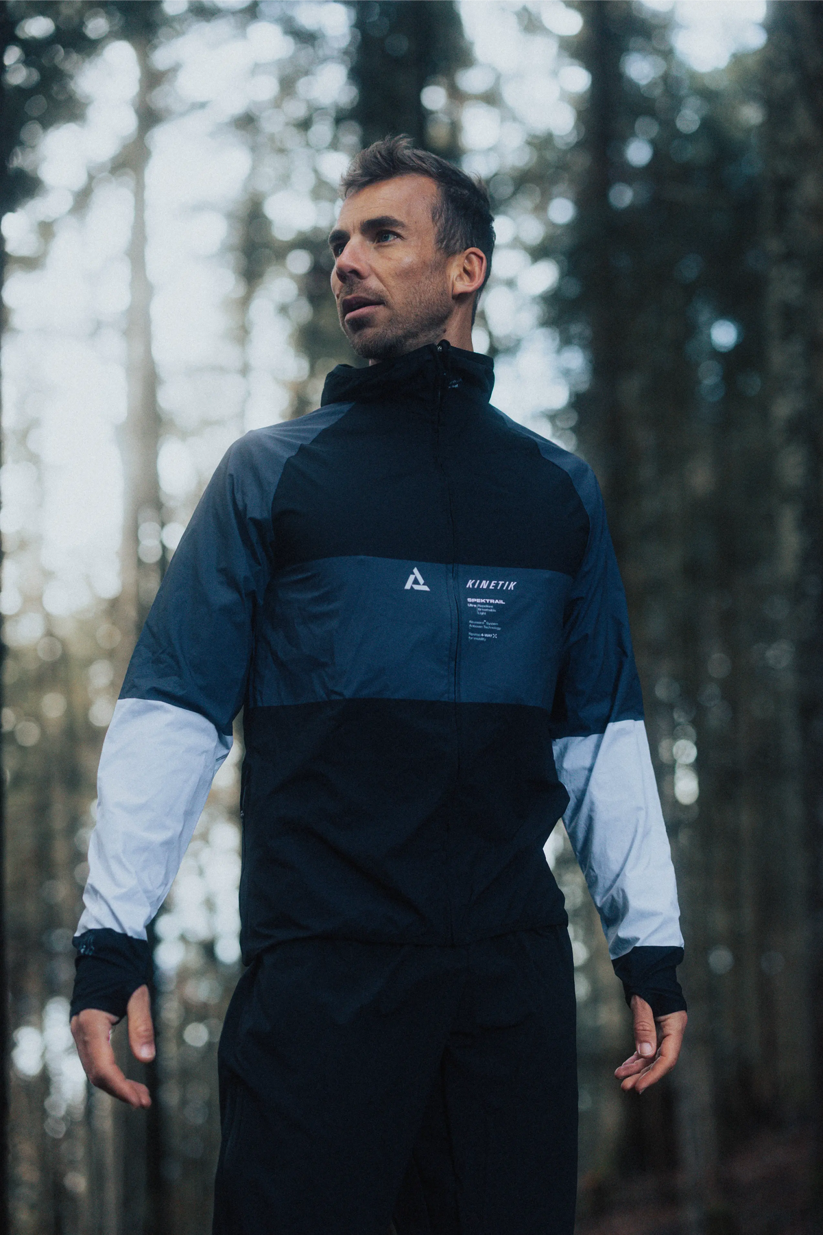JACKET MEN SPEKTRAIL PIRATE BLACK-Vestes-veste homme trail-running-kinetik-adrenalink