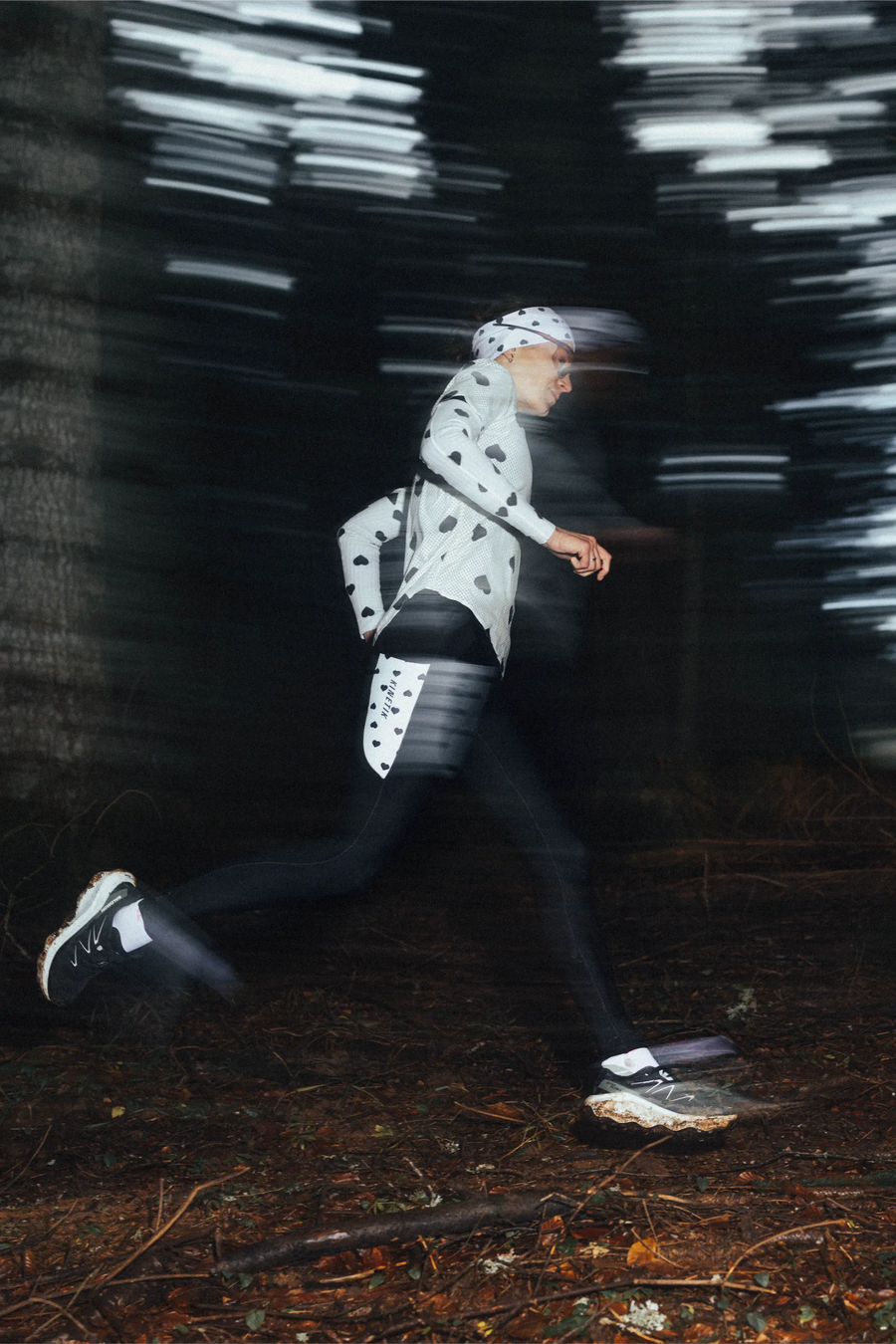 LEGGING ULTRA HEARTRUNNEUSE - - Legging multipoches trail-running femme - kinetik-adrenalink